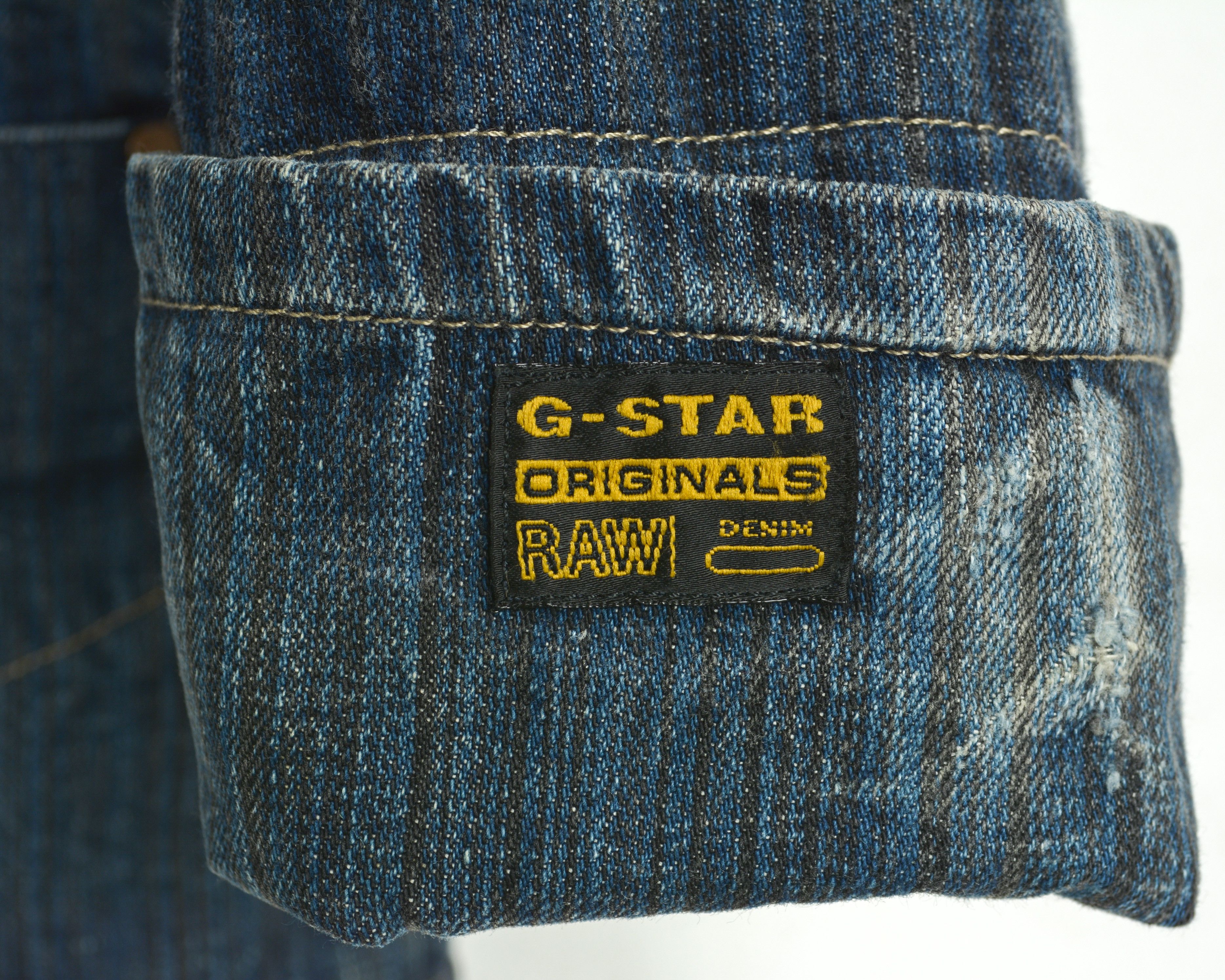 G-Star Jeans Stafford Coat Men Denim Coat Raw Trucker Western Size US M / EU 48-50 / 2 - 4 Thumbnail