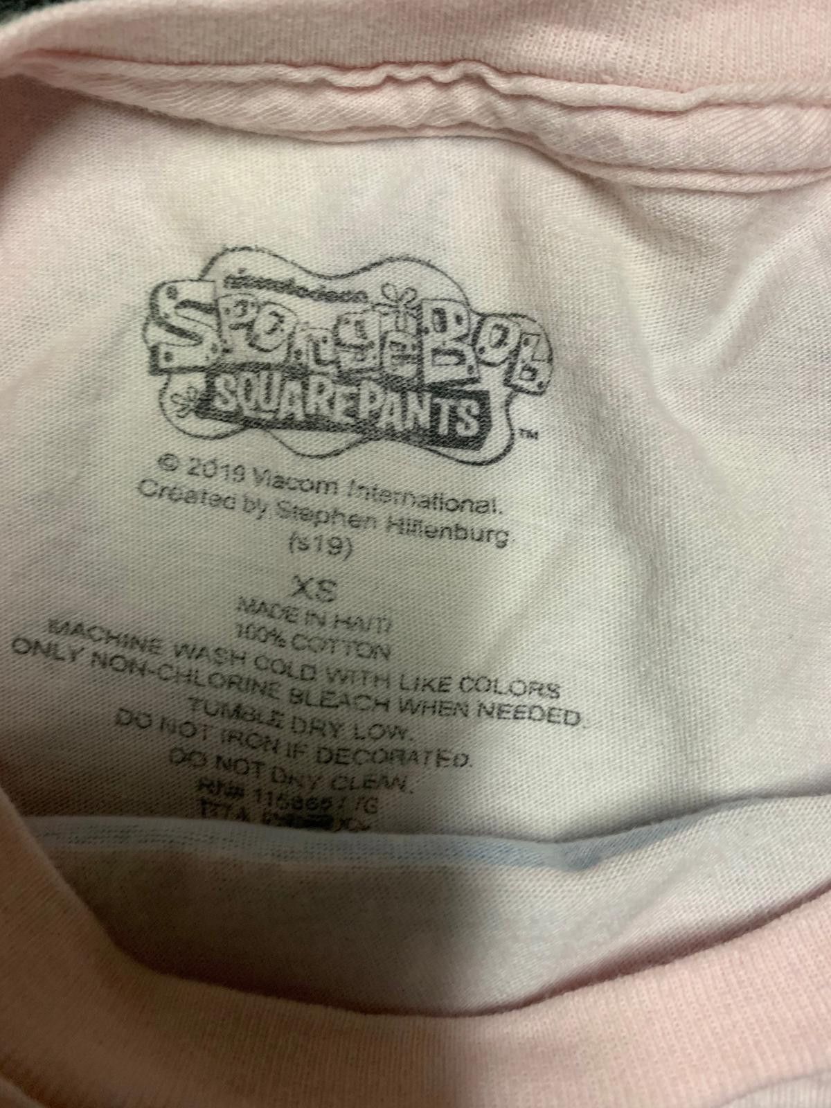 Nickelodeon SpongeBob SquarePants Patrick Star Graphic T-Shirt XS Size ONE SIZE - 3 Thumbnail