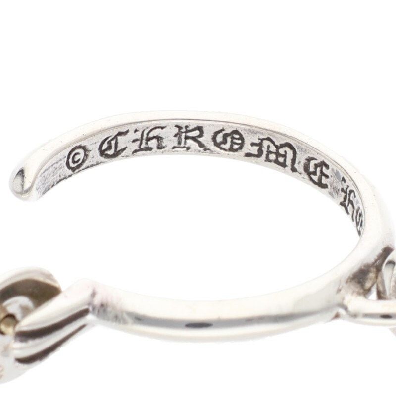 Chrome Hearts Chrome Hearts Tiny CH Cross Hoop Earring Size ONE SIZE - 3 Thumbnail