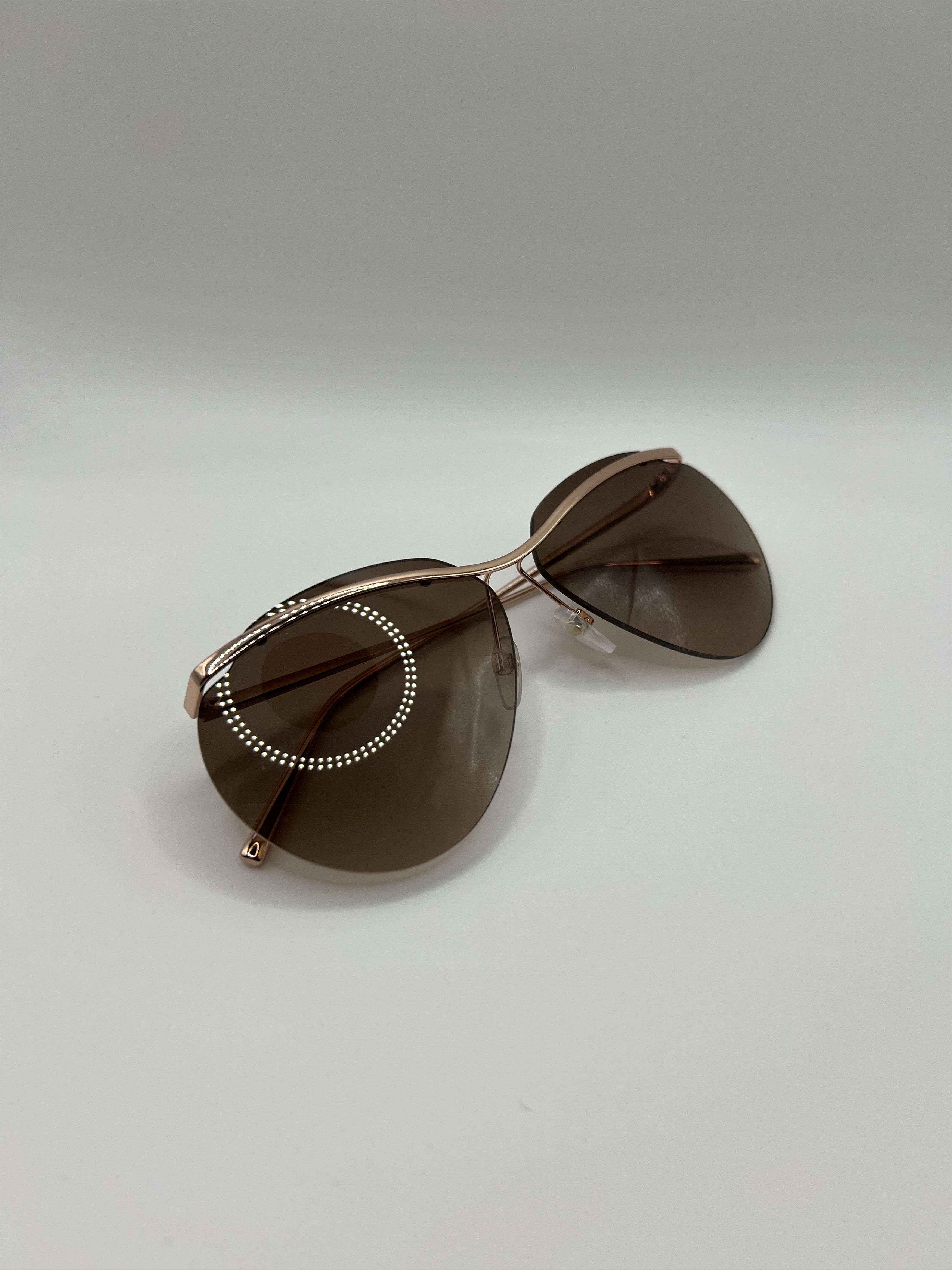 Marc Jacobs Marc Jacobs 454/F/S Gold Copper Aviator Woman Sunglasses Size ONE SIZE - 4 Thumbnail
