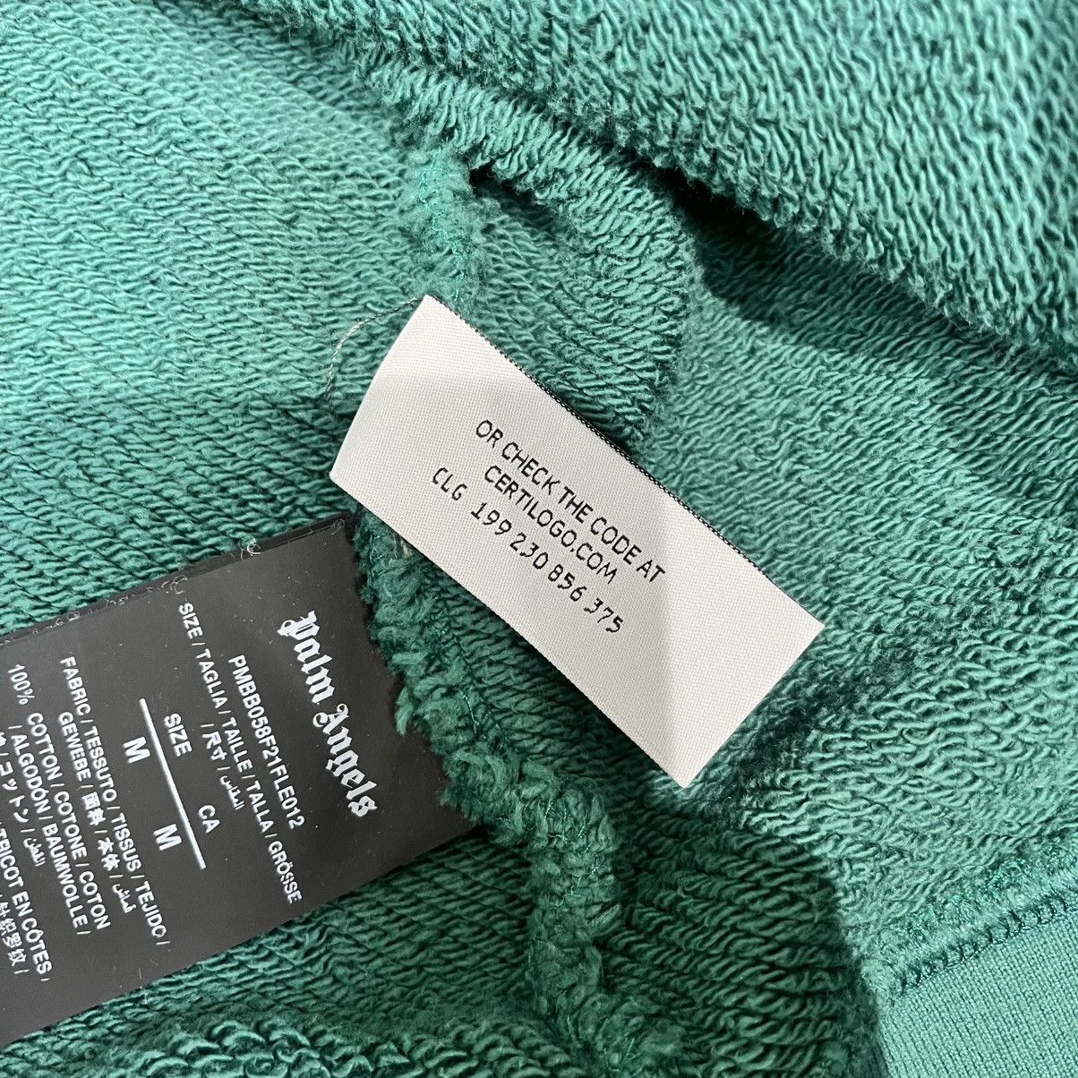 Palm Angels Palm Angels Bear Hoodie Green Size US M / EU 48-50 / 2 - 6 Thumbnail