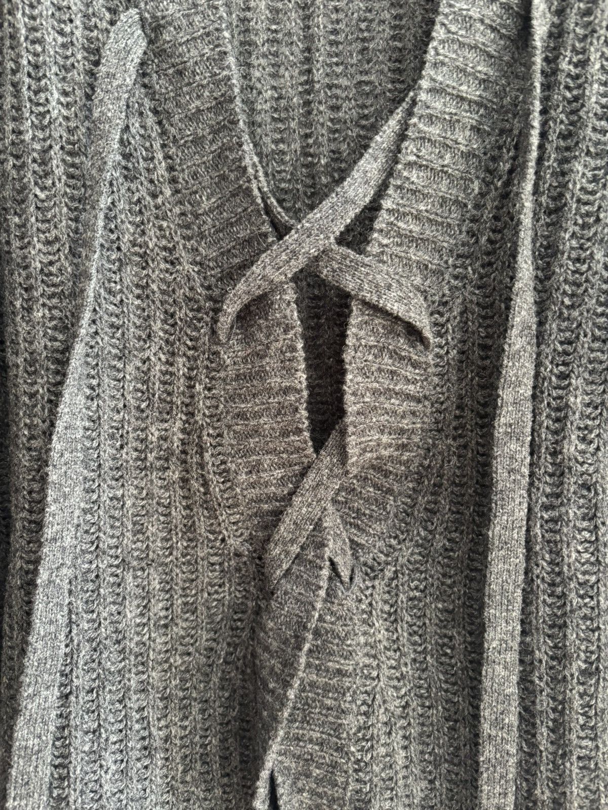 Prada Prada SS21 runway lacing detail sweater Size US L / EU 52-54 / 3 - 3 Thumbnail