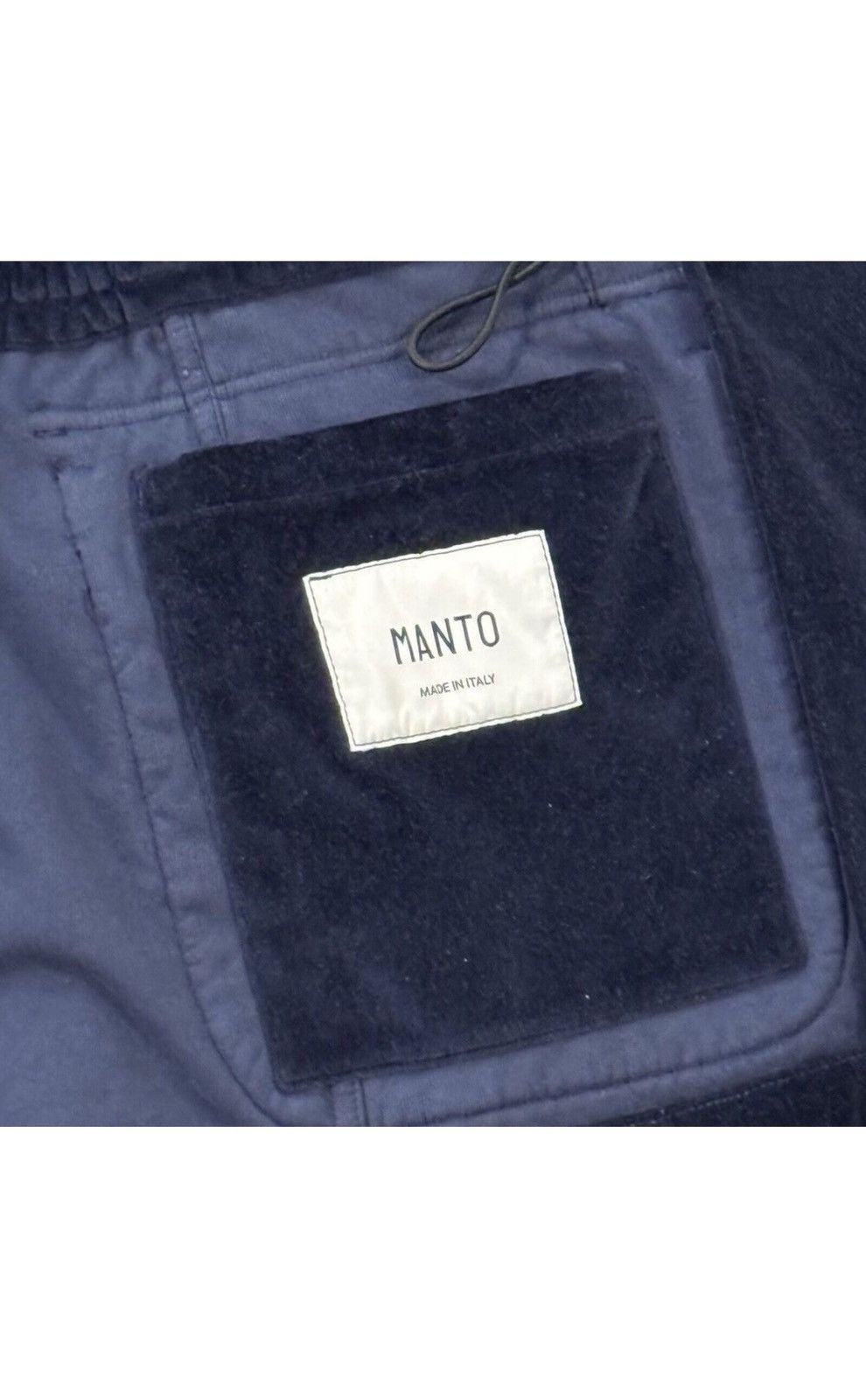 Other MANTO Men's Navy Velvet Jacket Sz 50 IT / M US - NWT - MINT Size US M / EU 48-50 / 2 - 7 Thumbnail