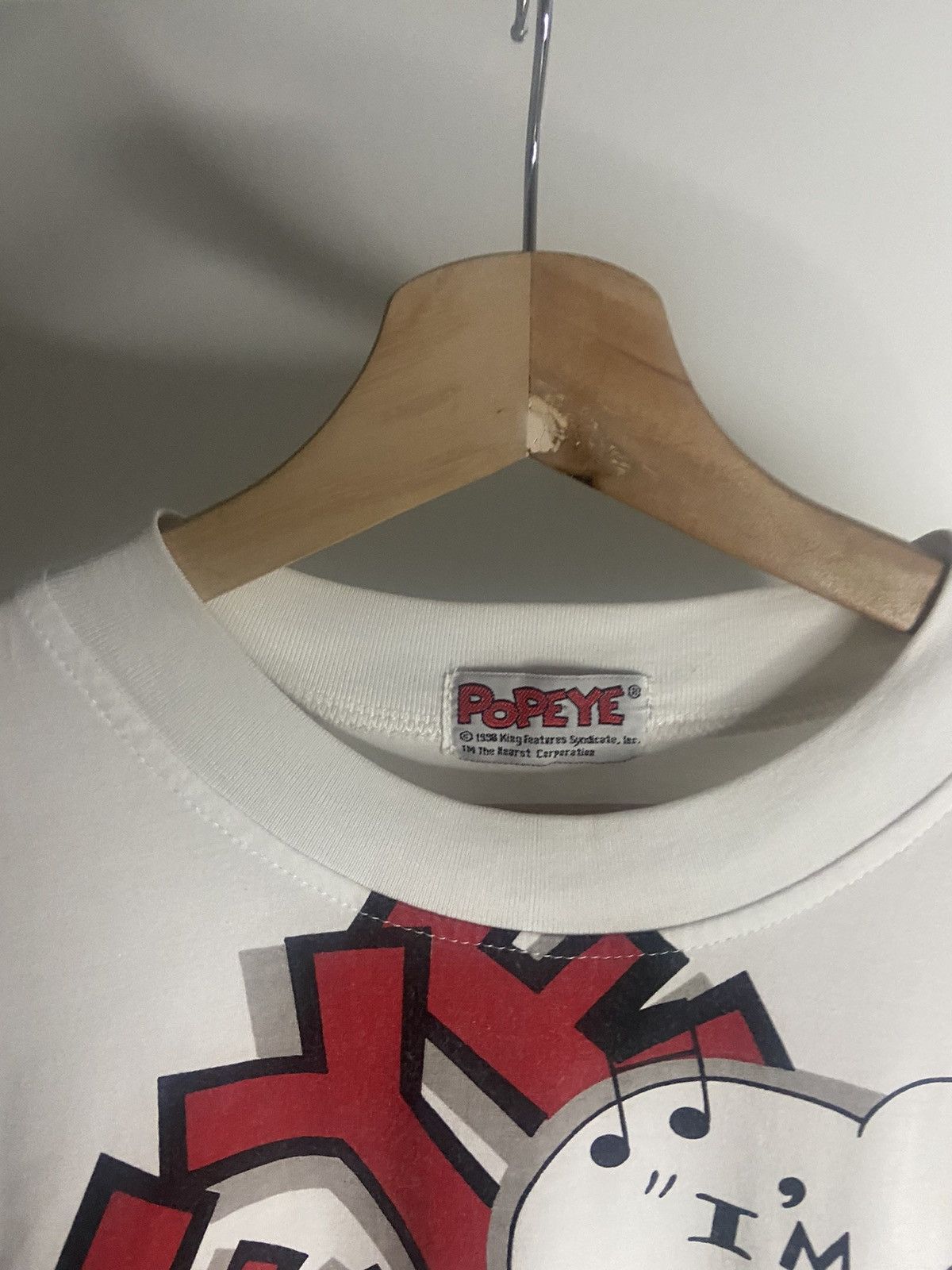 Cartoon Network × Vintage VINTAGE POPEYE 1998😊❤️ Size US L / EU 52-54 / 3 - 4 Thumbnail