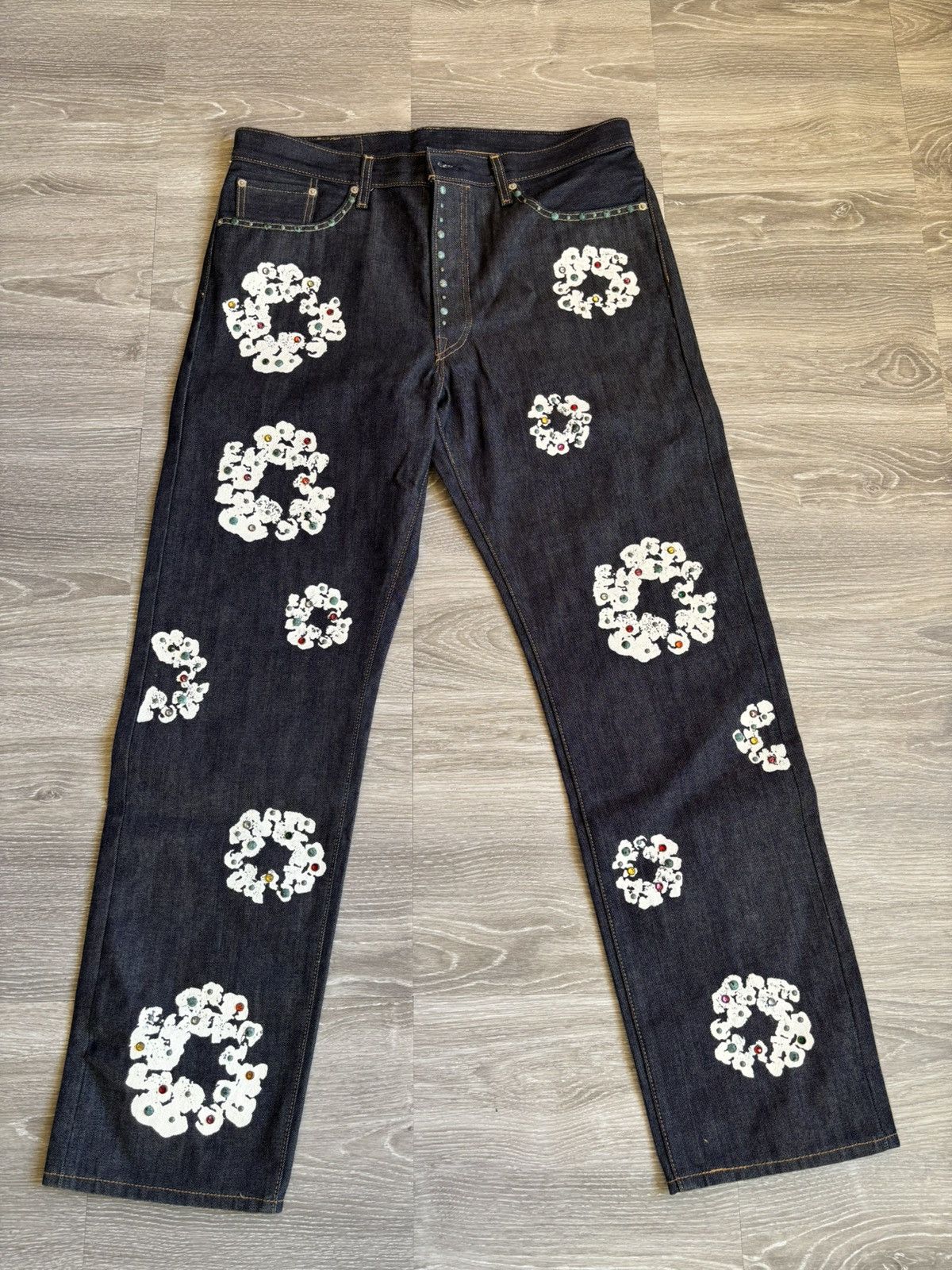 DENIM TEARS Denim Tears Exclusive Studded Denim Size US 36 / EU 52 - 1 Thumbnail