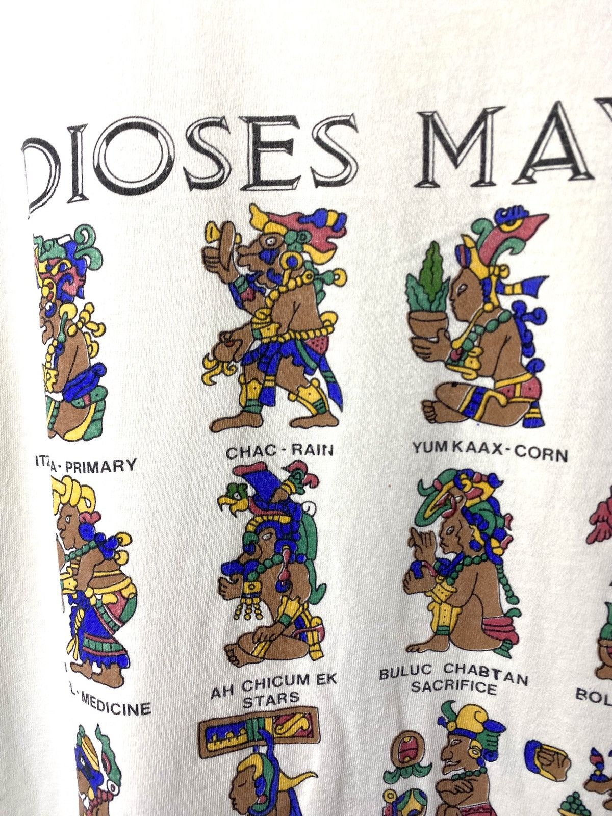 Vintage Vintage 1990’s Dioses Mayas Chichen Itza T Shirt Size US XL / EU 56 / 4 - 3 Thumbnail