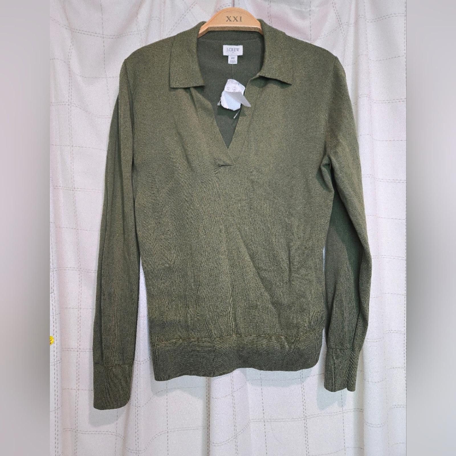 J.Crew J Crew Cotton Sweater Polo Size XS / US 0-2 / IT 36-38 - 1 Thumbnail