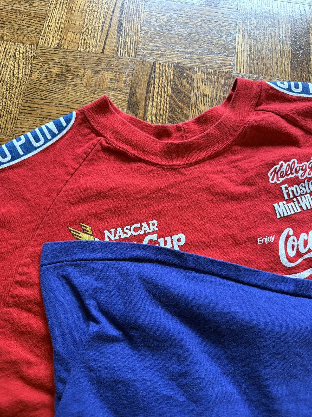 Vintage Vintage 90s Nascar AOP Jeff Gordon Graphic Tee Size US XL / EU 56 / 4 - 7 Thumbnail