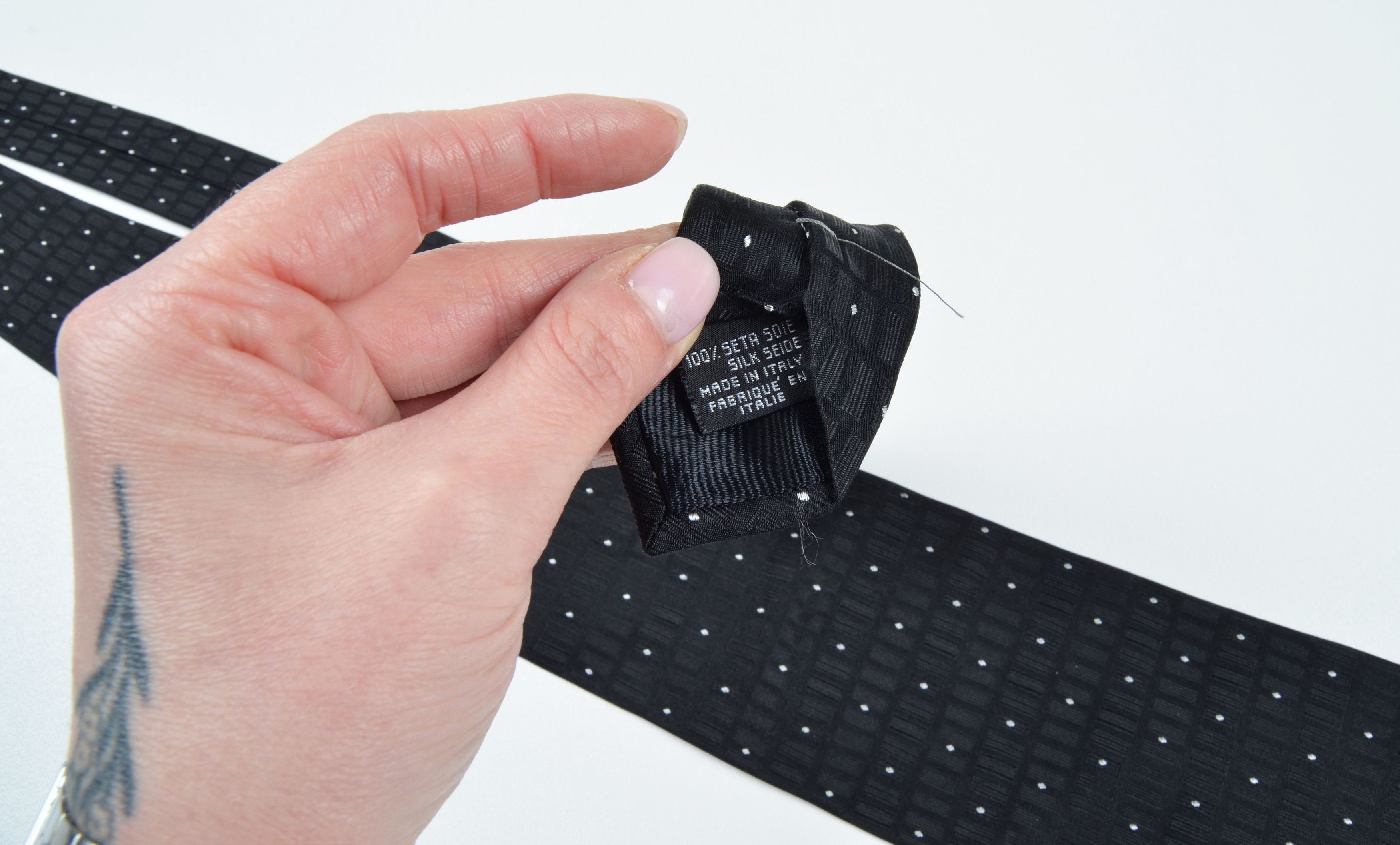 Dolce & Gabbana Dolce & Gabbana Cravatte Silk Micro Dot Pattern Designer Tie Size ONE SIZE - 5 Thumbnail