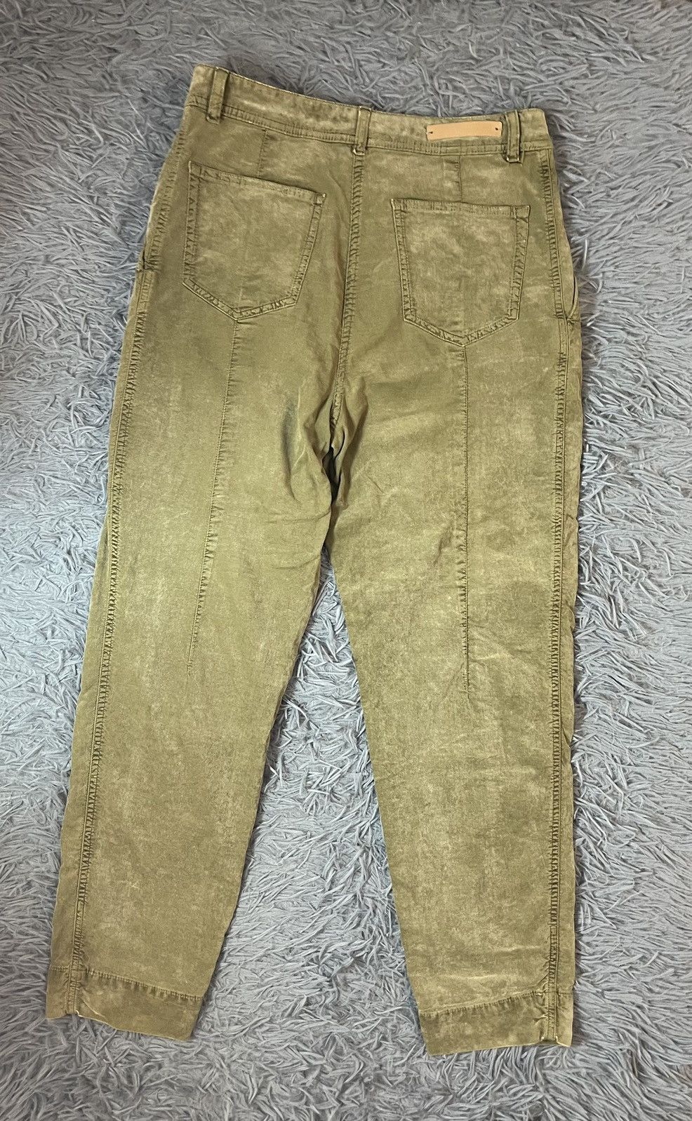 Annette Gortz SS21 avant garde velour pants