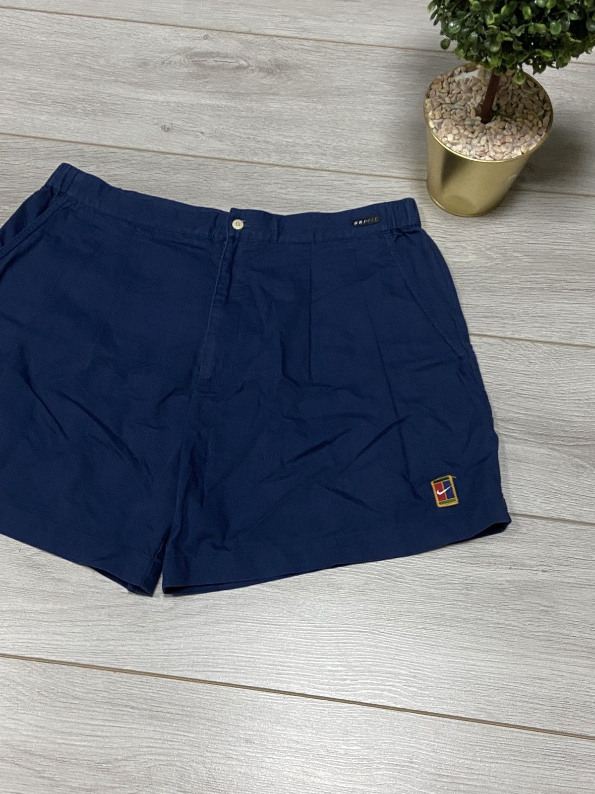 Nike Nike court vintage tennis shorts stripes Size US 34 / EU 50 - 2 Thumbnail