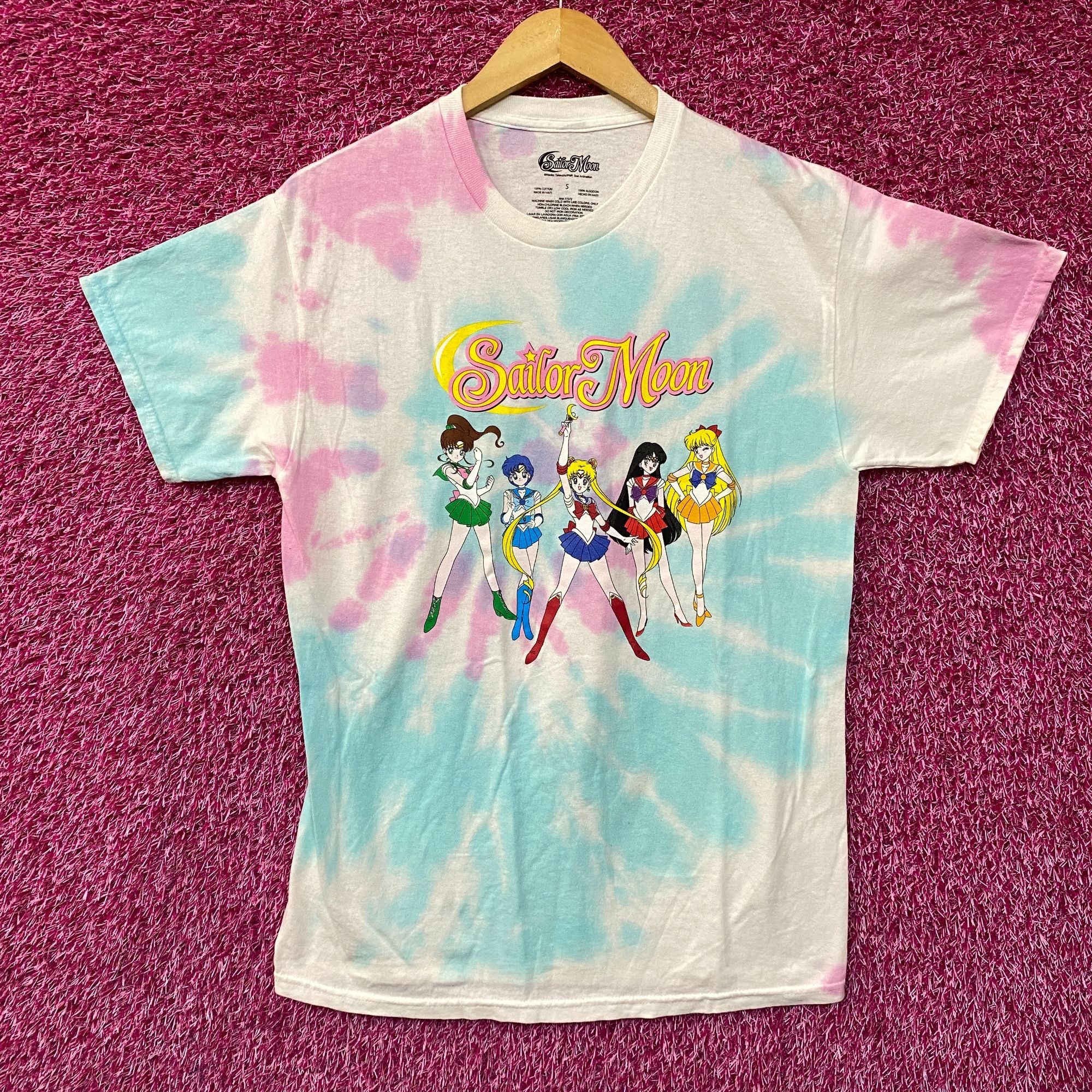 Anime Sailor Moon Sailor Scouts Anime Series T-Shirt Tie Dye Small Size US S / EU 44-46 / 1 - 1 Thumbnail