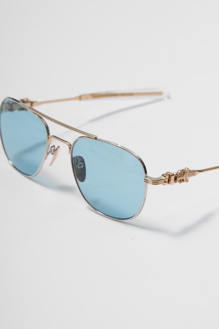 Chrome Hearts CHROME HEARTS WENCE SHINY SILVER/GOLD PLATED-CRYSTAL Size ONE SIZE - 6 Thumbnail