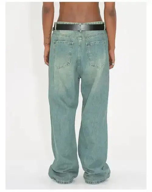 Designer × Japanese Brand × Jean y2k hiphop distressed baggy jeans Size US 30 / EU 46 - 4 Thumbnail