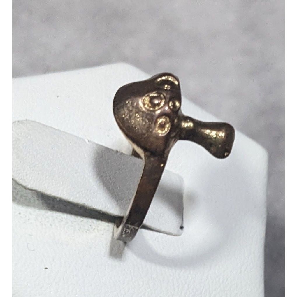 Other Fairycore Antiqued Bronze Tone Mushroom Ring Size 7 Size ONE SIZE - 2 Thumbnail