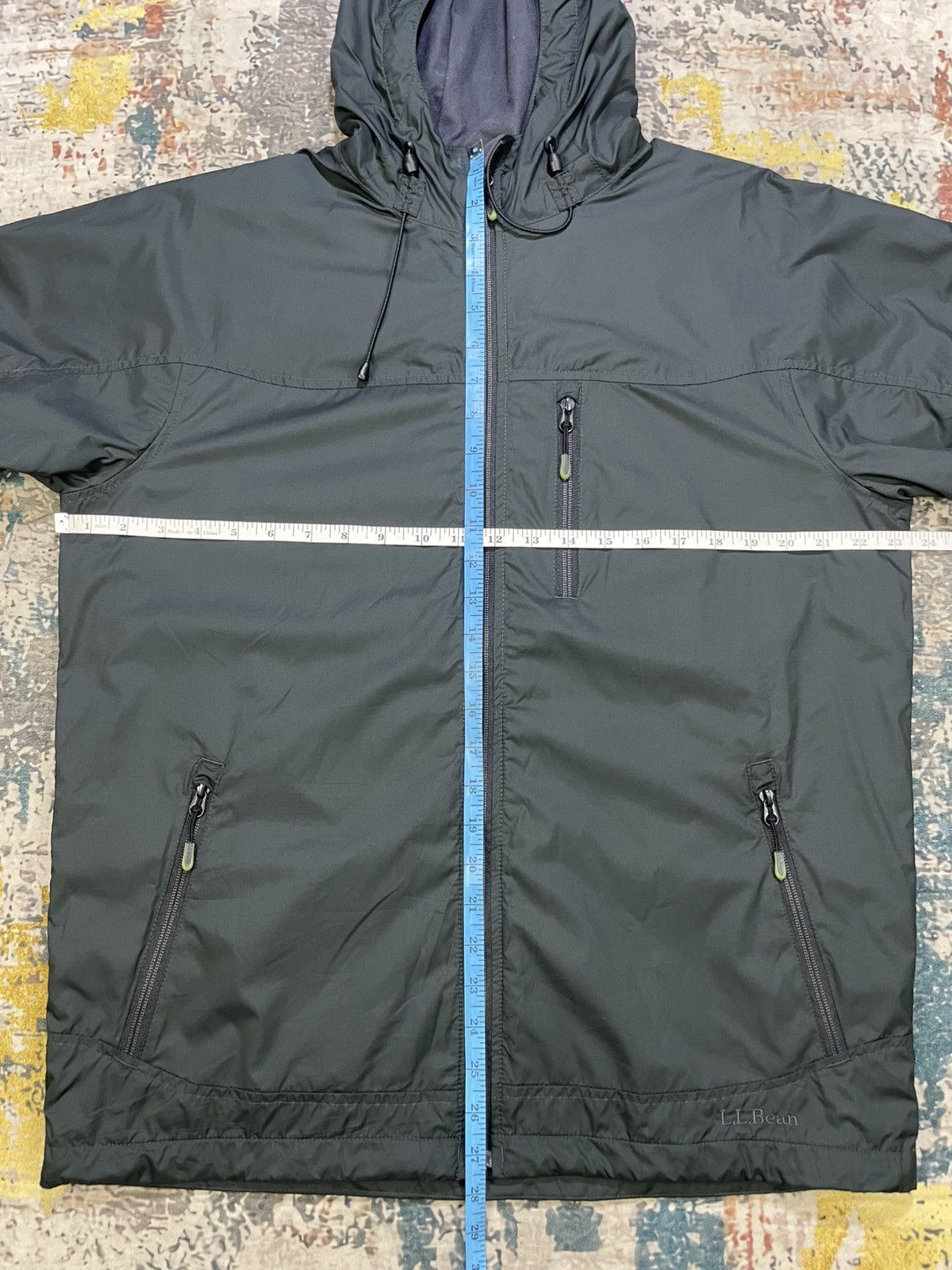 L.L. Bean LL Bean Hooded Windbreaker Forest Jacket Size US S / EU 44-46 / 1 - 11 Thumbnail