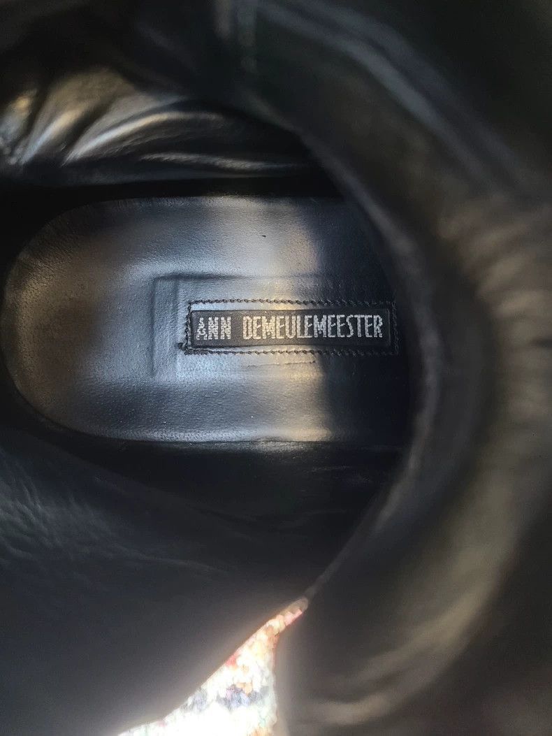 Ann Demeulemeester Ann Demeulemeester Men's Leather Combat Boots-2506 Size US 9.5 / IT 39.5 - 6 Thumbnail