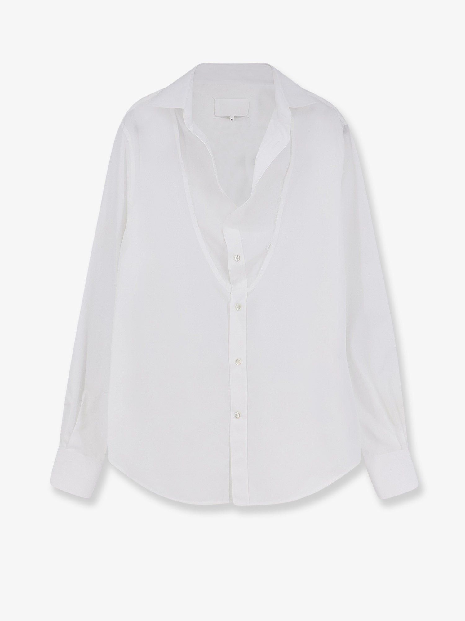 Maison Margiela Oversize Cotton Shirt Size US S / EU 44-46 / 1 - 1 Thumbnail