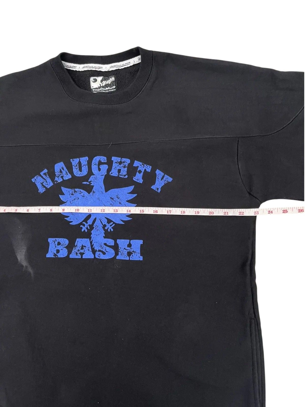 Vintage Naughty Bash "Blue Bird" Skateboarding Graphic Sweatshirt Size US L / EU 52-54 / 3 - 7 Thumbnail