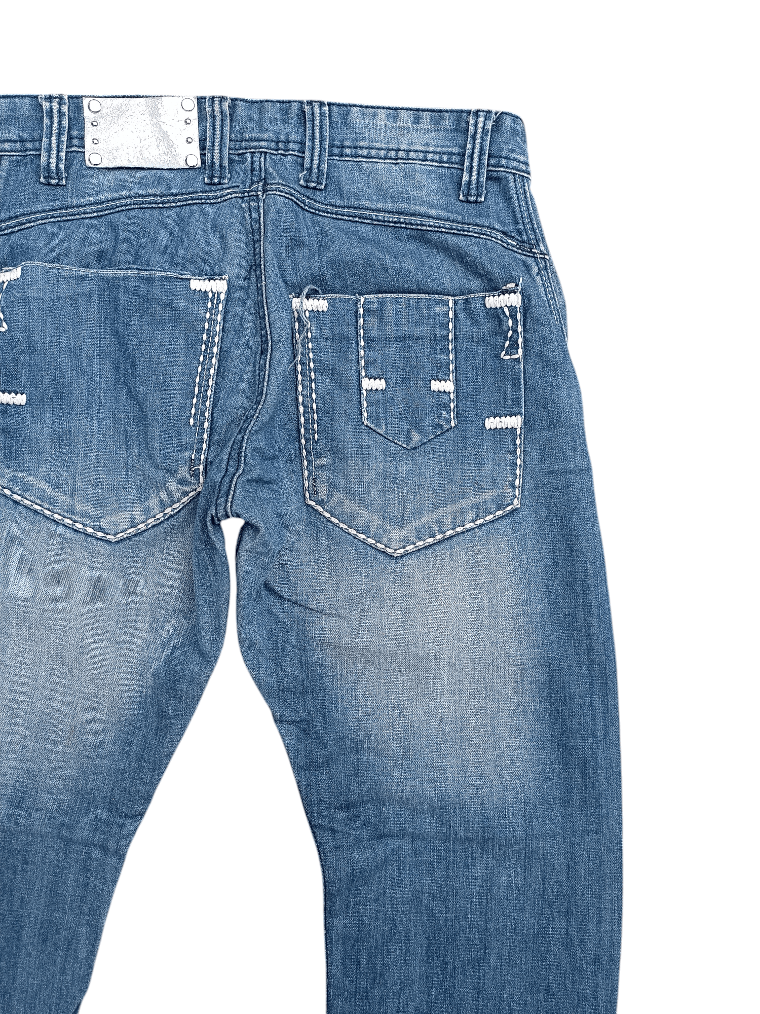 Dolce & Gabbana × Vintage 90’s Vintage Dolce Gabbana Y2k Denim Pants Size US 30 / EU 46 - 3 Thumbnail