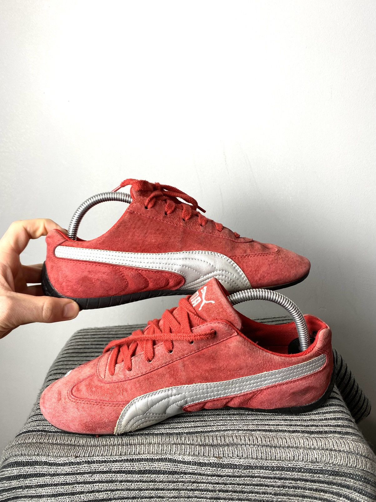 Puma Rare! Vintage Suede Puma Speed Cat Sneakers Racing Ferrari Size US 8 / EU 41 - 10 Thumbnail