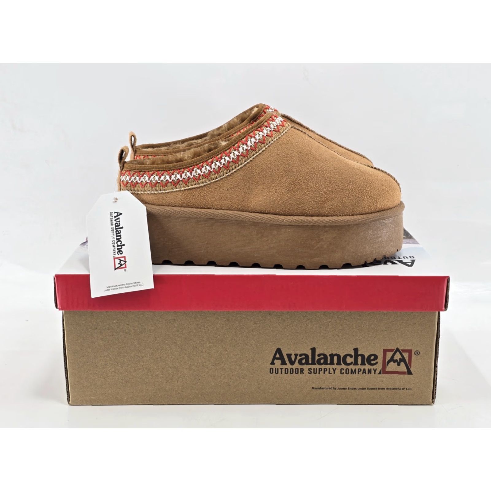 Avalanche NIB Avalanche Women’s Waterproof Snow Boots – Light Chestnut – Size 5 – Boots – Women – Snow – Waterproof – Faux Suede – Winter Size US 5 / IT 35 - 4 Thumbnail