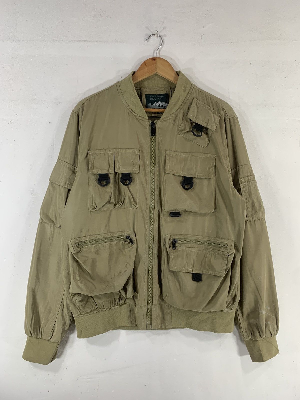 Techwear Military Style Utility Jacket