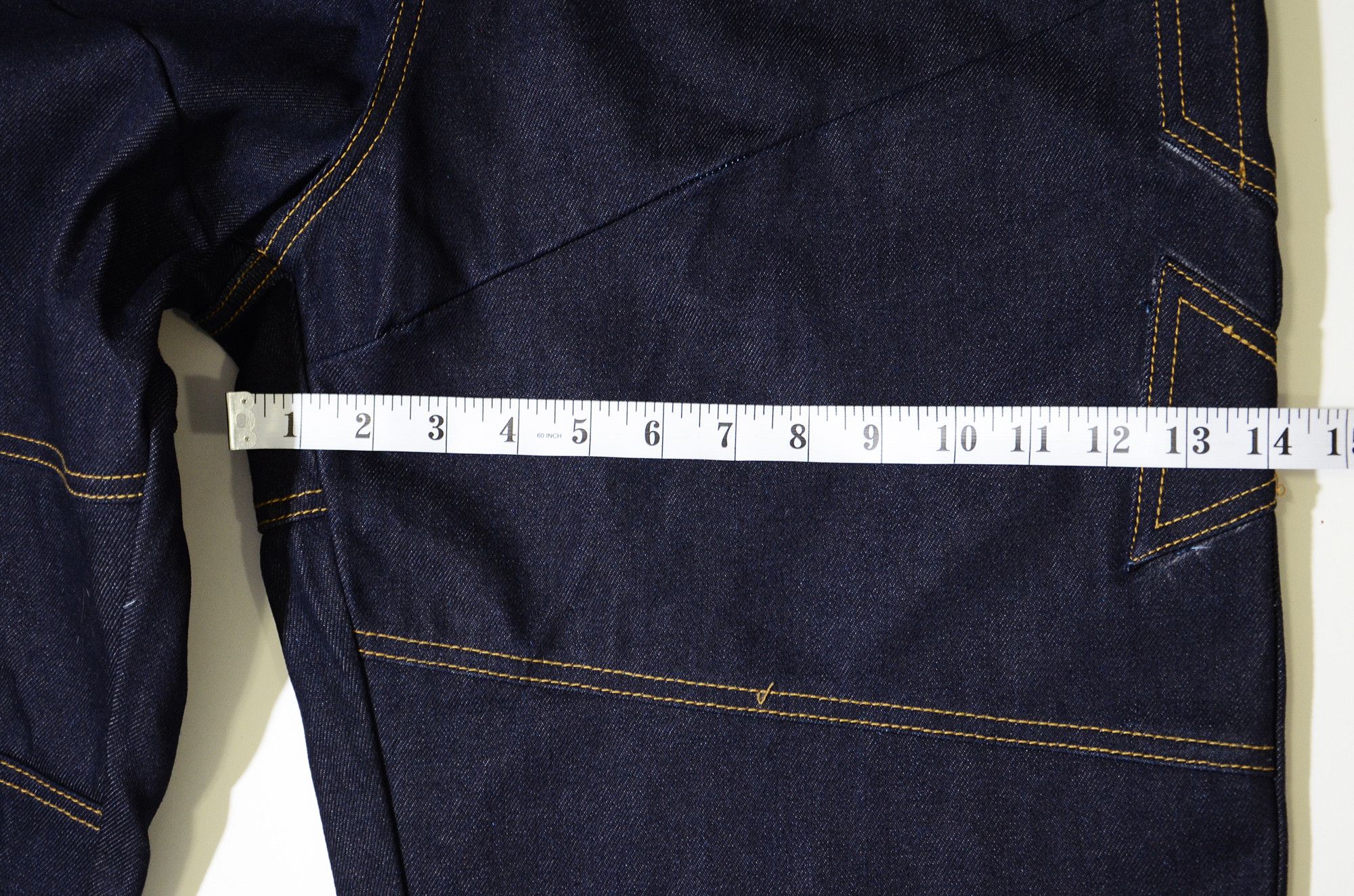 Phat Farm PF Jeans 34 x 33 Heavy Duty Raw Denim 90s Hiphop Streetwear Size US 34 / EU 50 - 16 Thumbnail