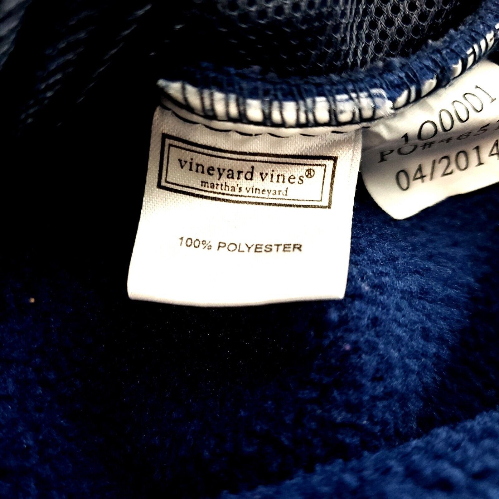 Vineyard Vines Vineyard Vines Martha's Vineyard Blue Full Zip Sweater Vest Size US M / EU 48-50 / 2 - 9 Thumbnail