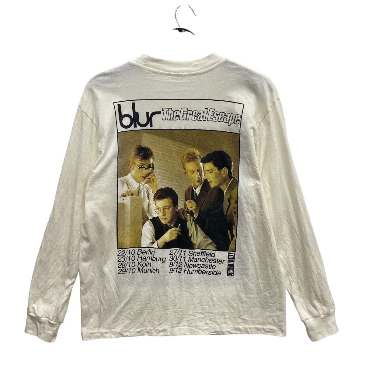 Band Tees 💥BLUR britpop band the great escape tour 1995 shirt Size US L / EU 52-54 / 3 - 2 Thumbnail