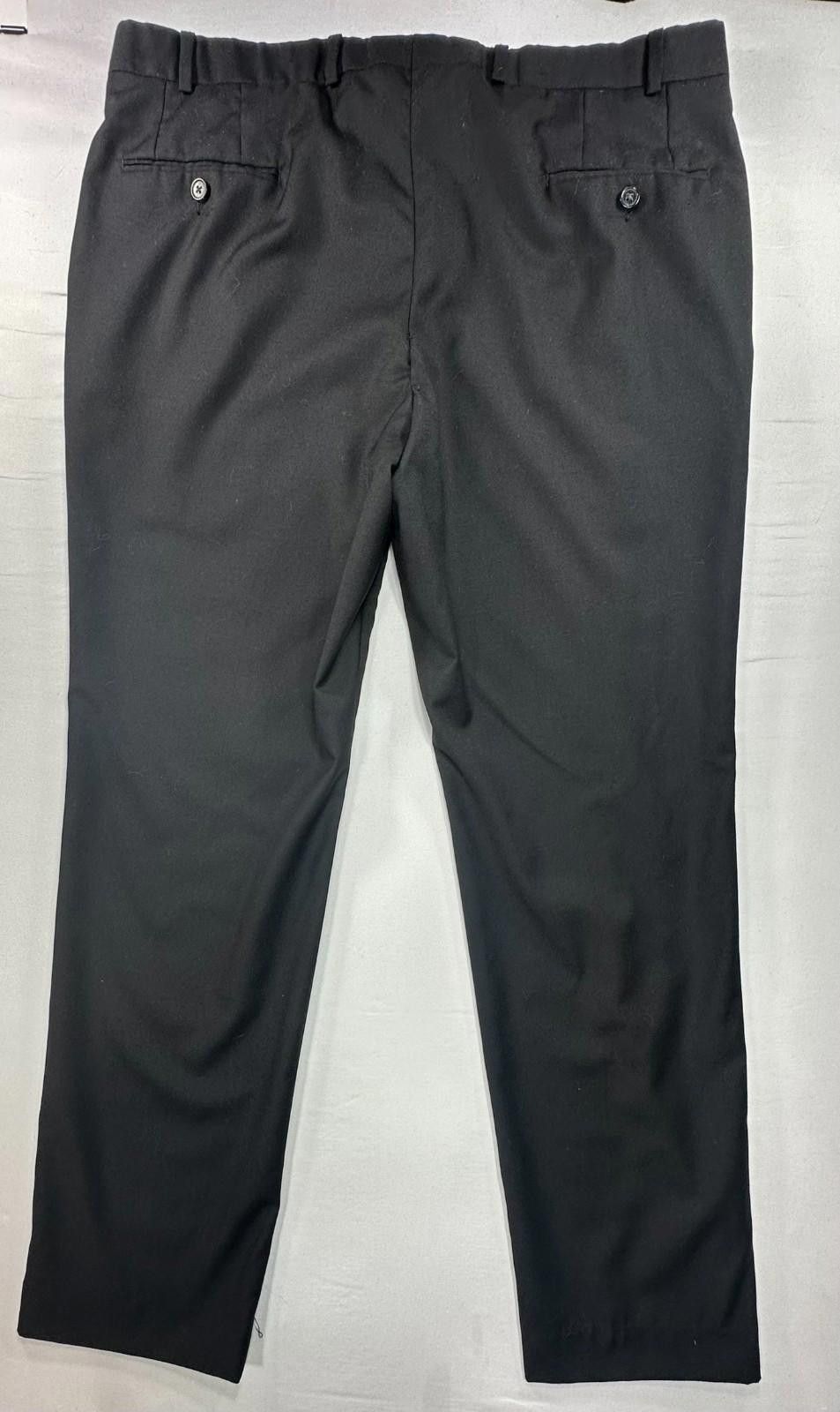 Lauren Ralph Lauren Lauren Ralph Lauren Flat Straight Dress Pants Black 38/32 Size US 38 / EU 54 - 2 Thumbnail