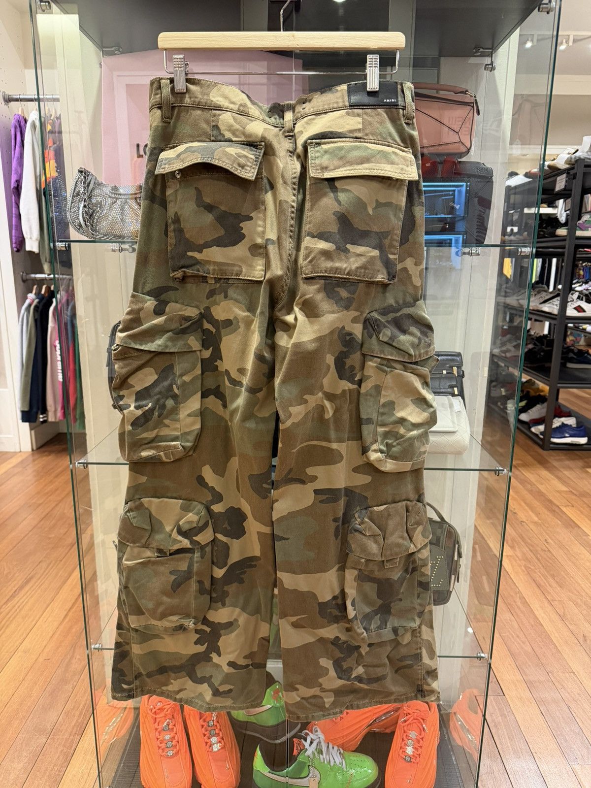 Amiri Amiri Camo Baggy Cargo Pants Size US 32 / EU 48 - 2 Thumbnail