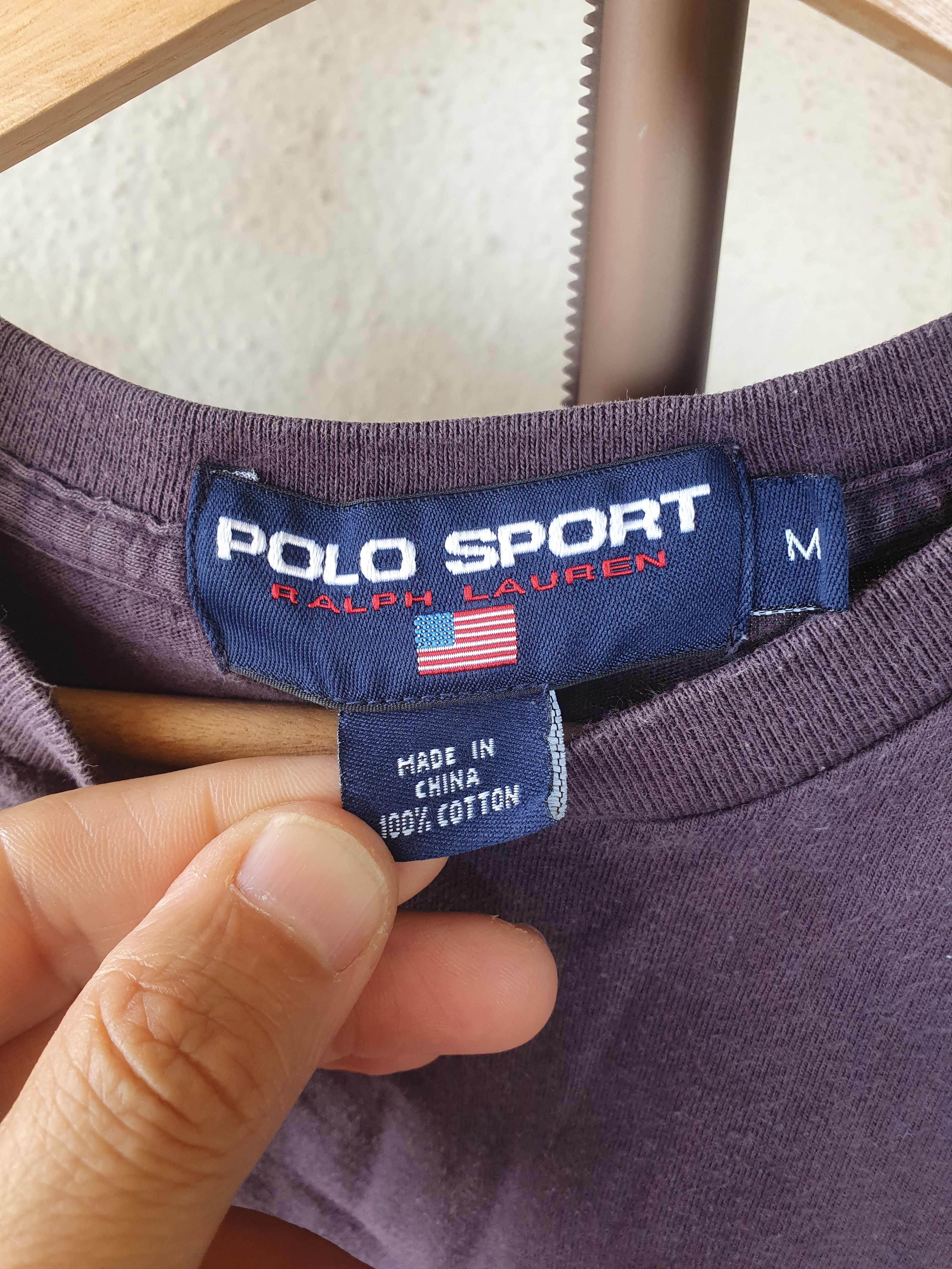 Polo Ralph Lauren Polo Sport Ralph Lauren Vtg Lobster print t-shirt sz M Size US M / EU 48-50 / 2 - 2 Thumbnail
