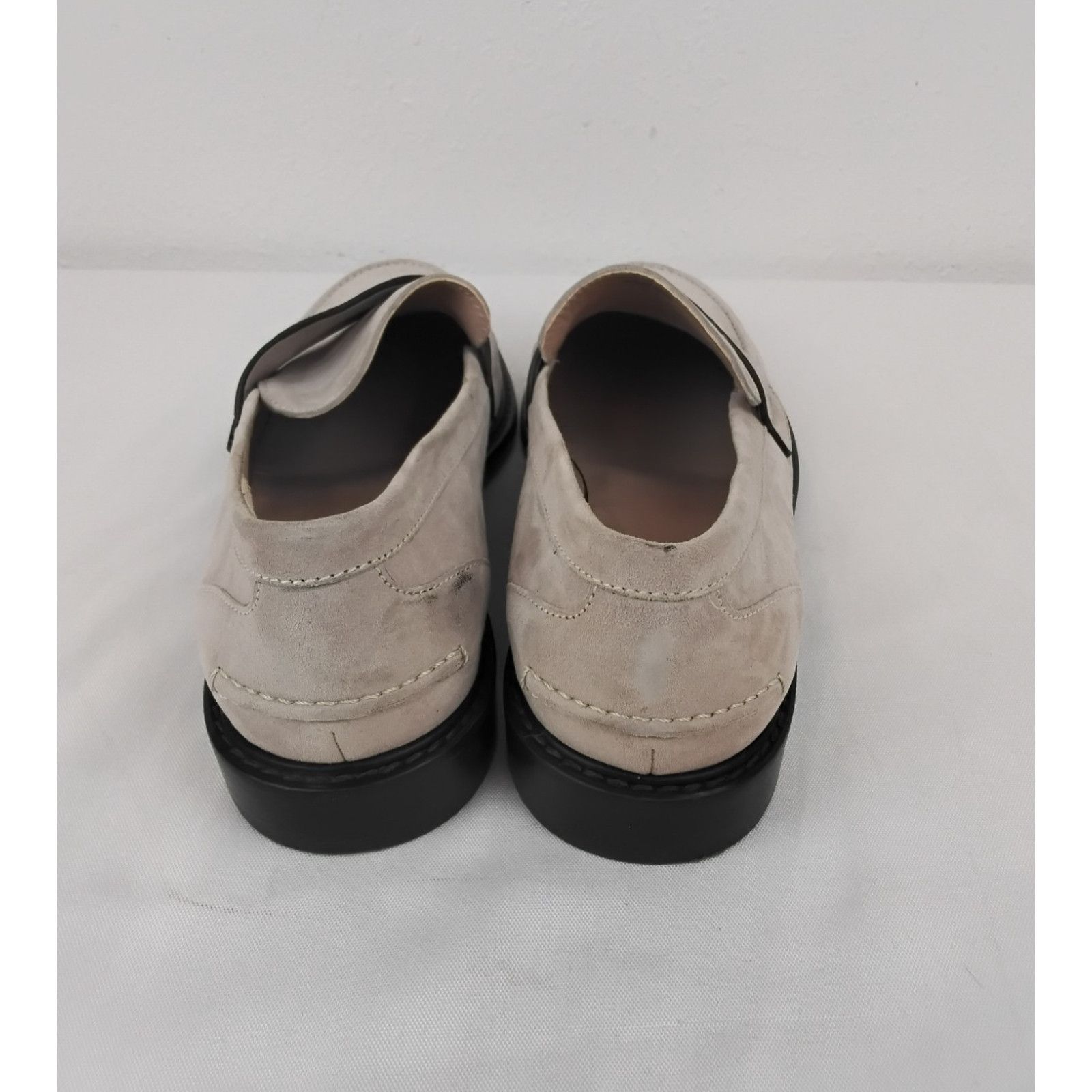Stuart Weitzman Stuart Weitzman Suede Loafers Women's 10.5M Gray Slip On Size US 10.5 / IT 40.5 - 5 Thumbnail