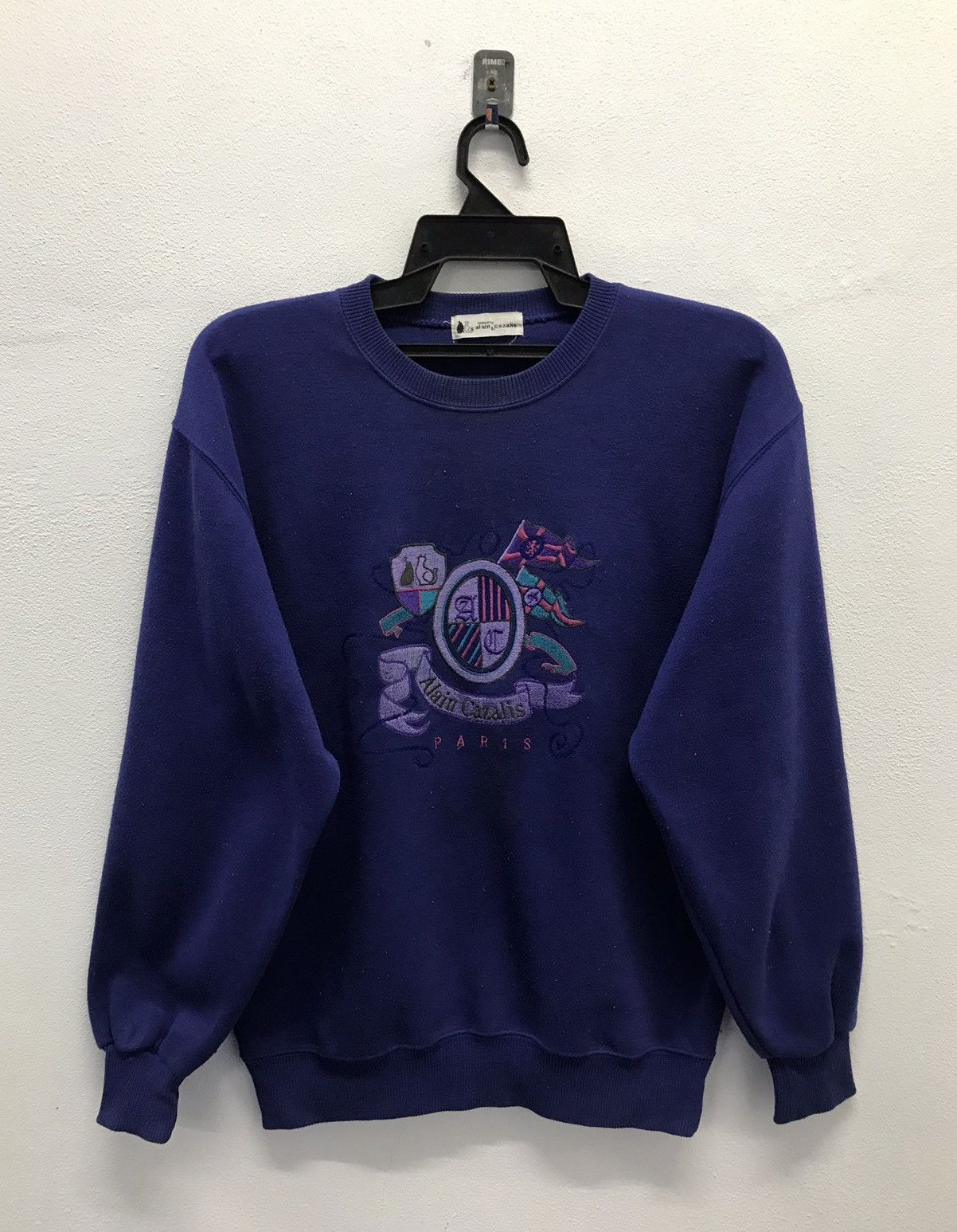Japanese Brand × Vintage Vintage alain&cazalis Paris Sweatshirt Size US L / EU 52-54 / 3 - 1 Thumbnail