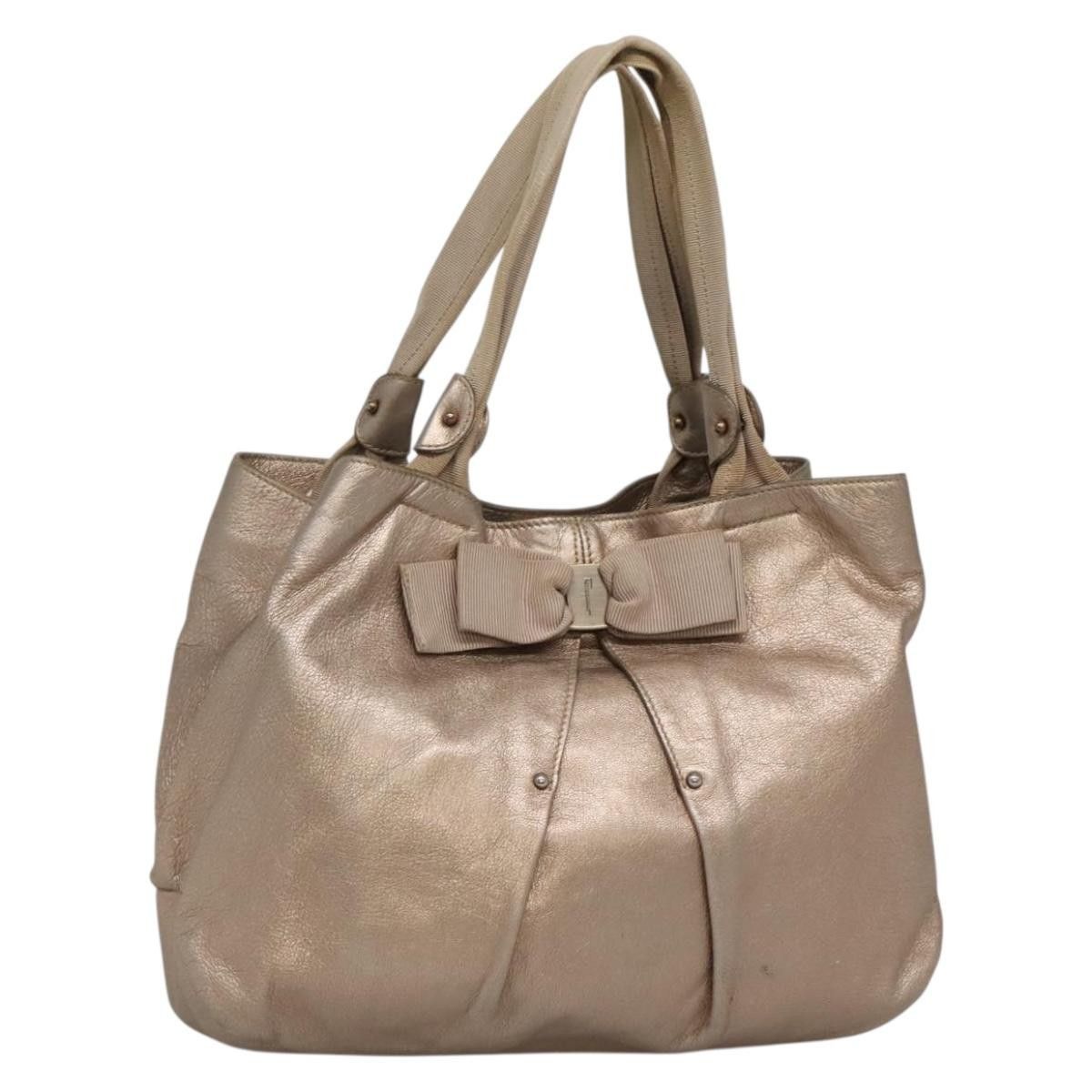 Salvatore Ferragamo Salvatore Ferragamo Vala Leather Size ONE SIZE - 1 Thumbnail