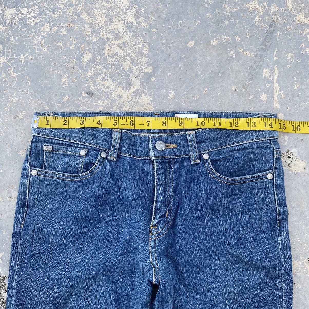 If Six Was Nine × Japanese Brand × Lacoste vintage lacoste bootcut flare jeans Size US 29 - 13 Thumbnail
