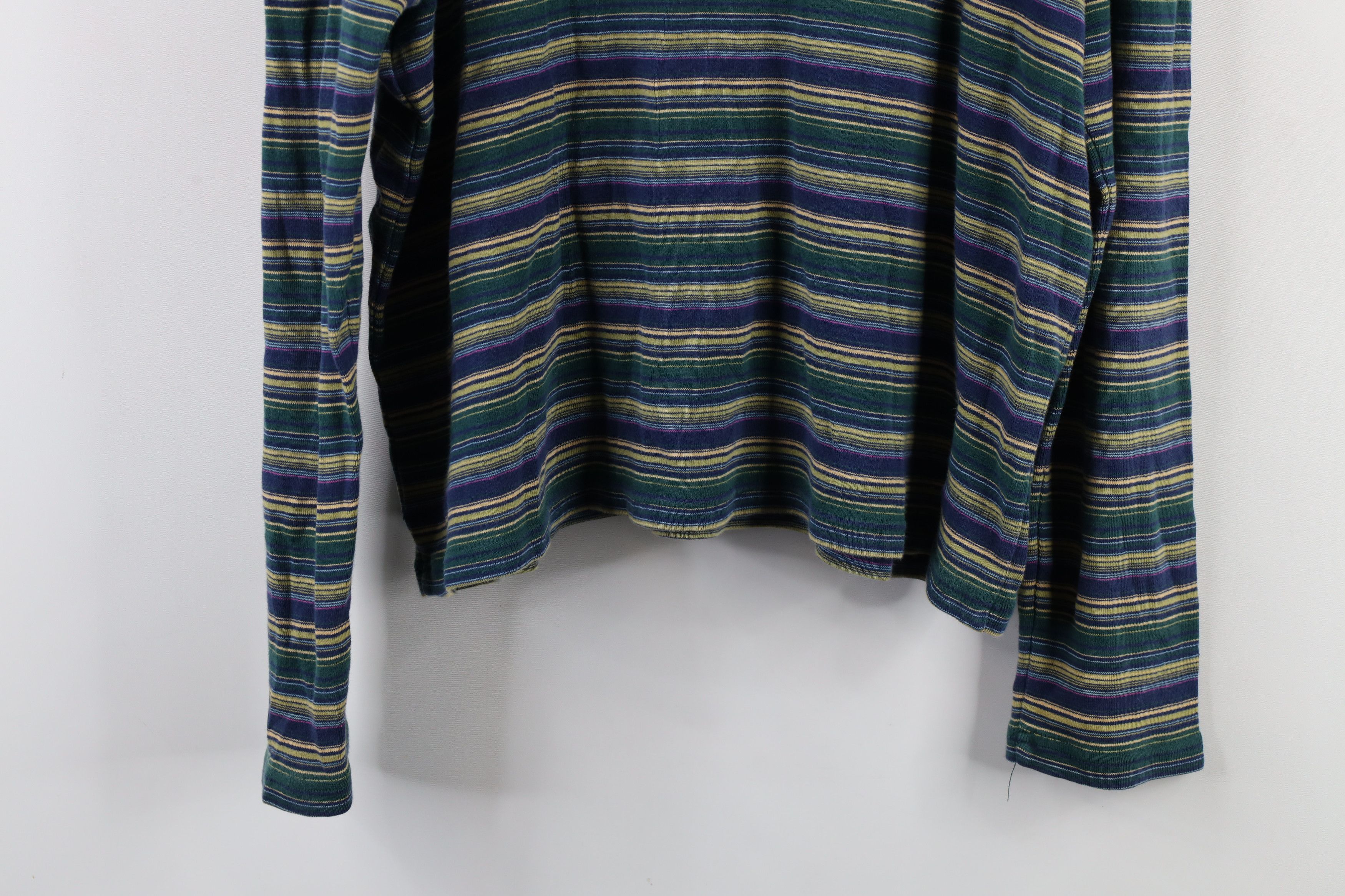 Vintage Vintage 90s Streetwear Knit Long Sleeve Turtleneck T-Shirt Size XL / US 12-14 / IT 48-50 - 10 Thumbnail