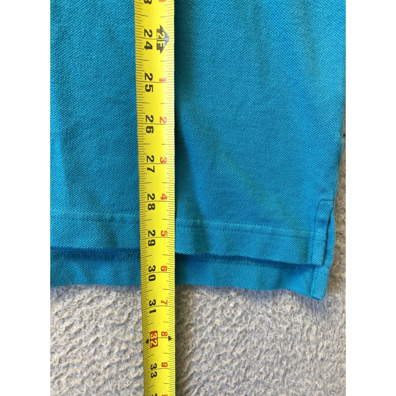 Izod IZOD Polo Shirt Men Large Blue Short Sleeve Rugby XL aqua/ 95-10 Size US XL / EU 56 / 4 - 6 Thumbnail