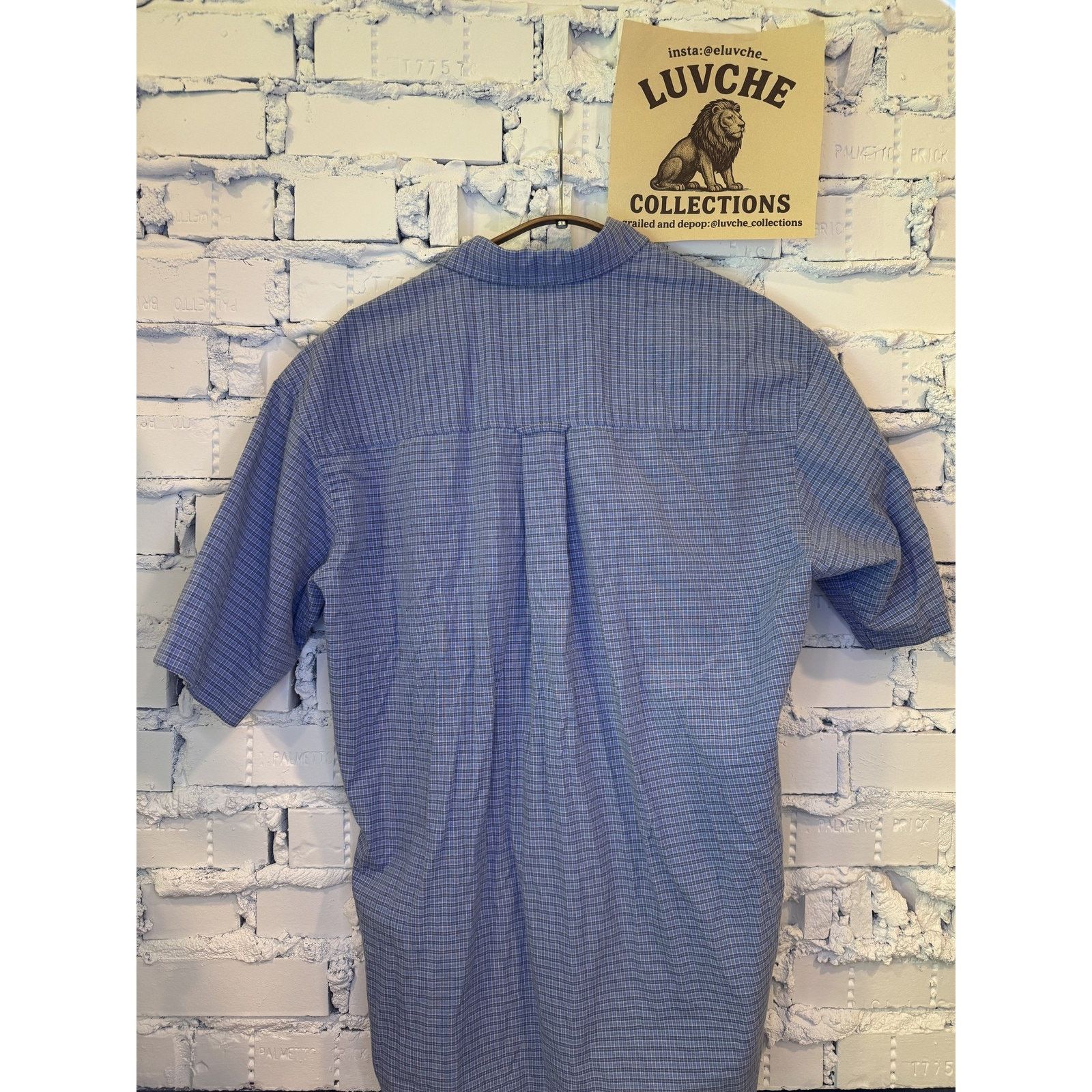 Club Room Club Room Medium Plaid Short Sleeve Button Up Casual Summer Size US M / EU 48-50 / 2 - 2 Thumbnail