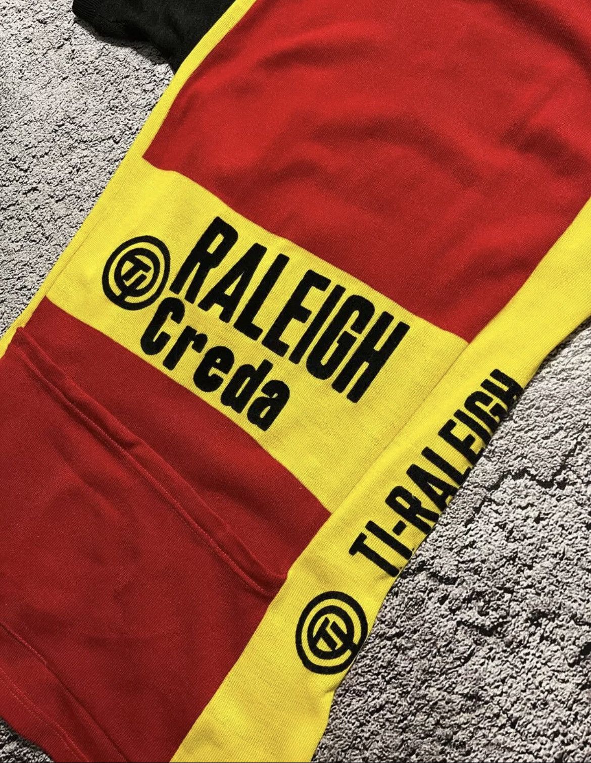 Vintage Vinatge 70's Raleigh Creda Acrylic Heroic Cycling Jersey Size US L / EU 52-54 / 3 - 5 Thumbnail