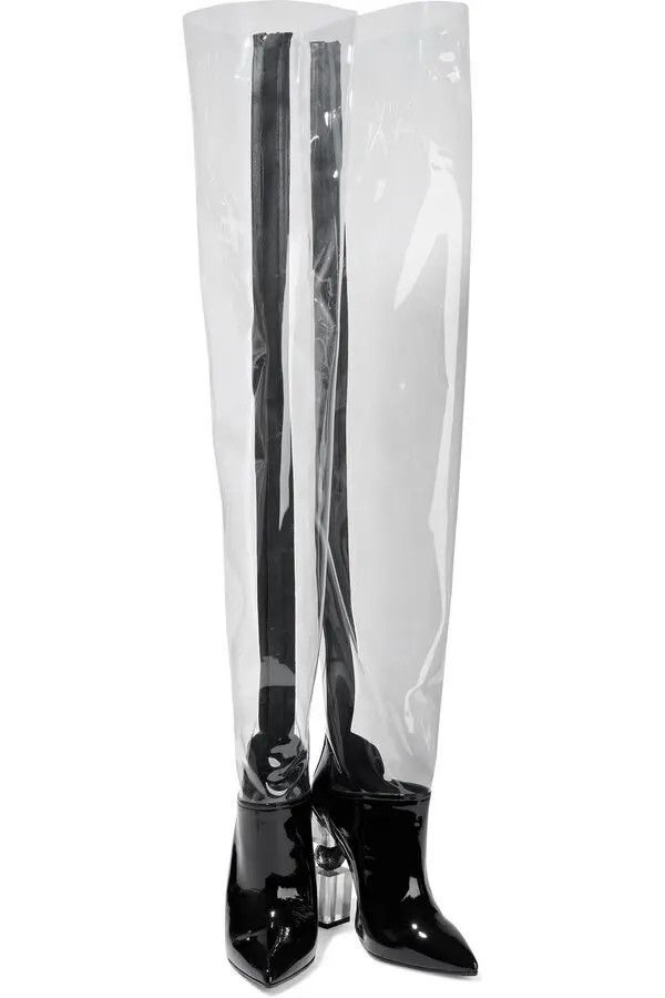 Balmain o1y0625 Boots in Black/White Size US 9 / IT 39 - 4 Thumbnail