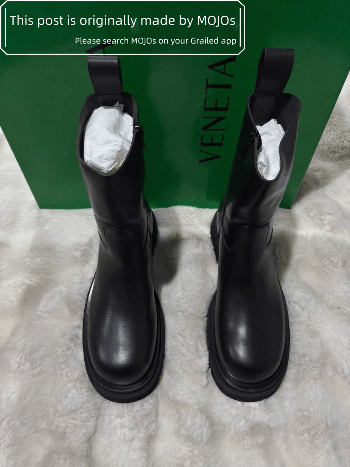 Bottega Veneta Sz 44 Bottega Veneta Buddle Ankle Boots mojos13201126 Size US 11 / EU 44 - 2 Thumbnail