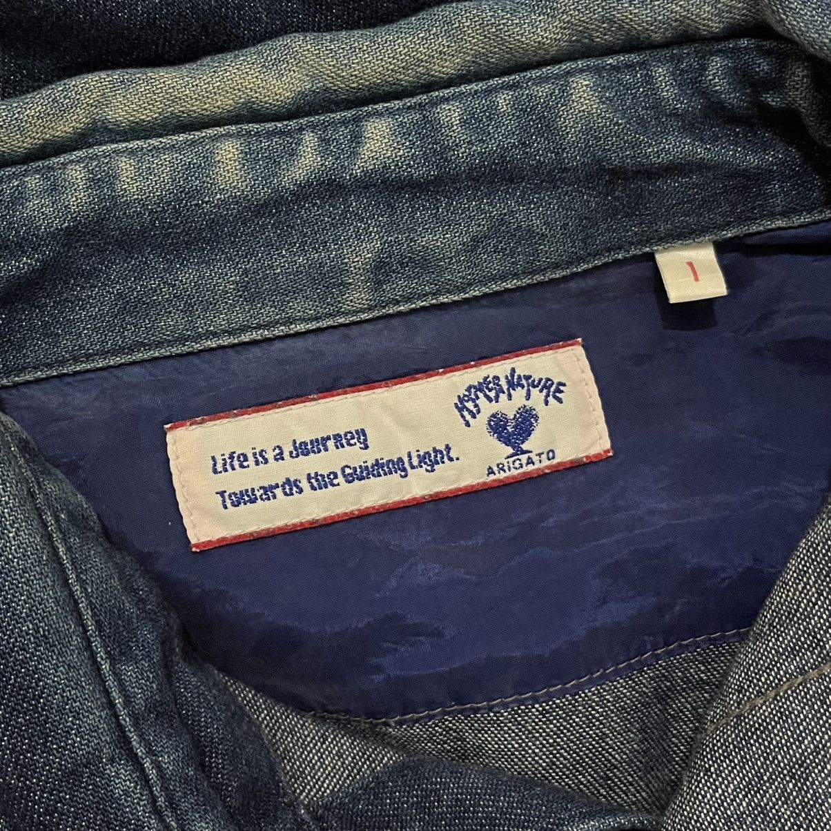 Blue Blue Japan × Japanese Brand Blue Blue Japan Snap Button Western Shirt Size US S / EU 44-46 / 1 - 8 Thumbnail