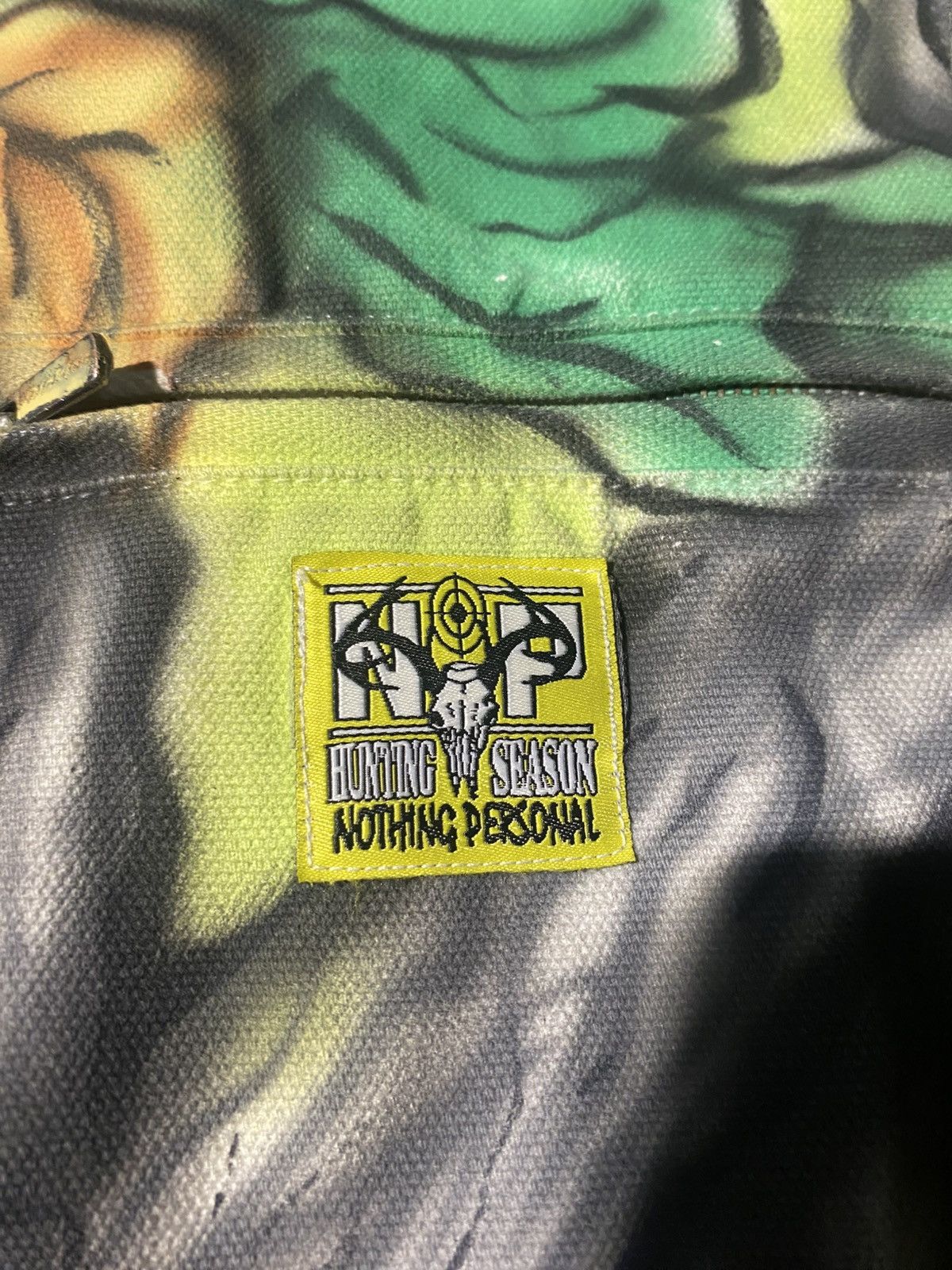 Nothing Personal Nothing Personal Airbrush camo Dickies jacket size M Size US M / EU 48-50 / 2 - 9 Thumbnail