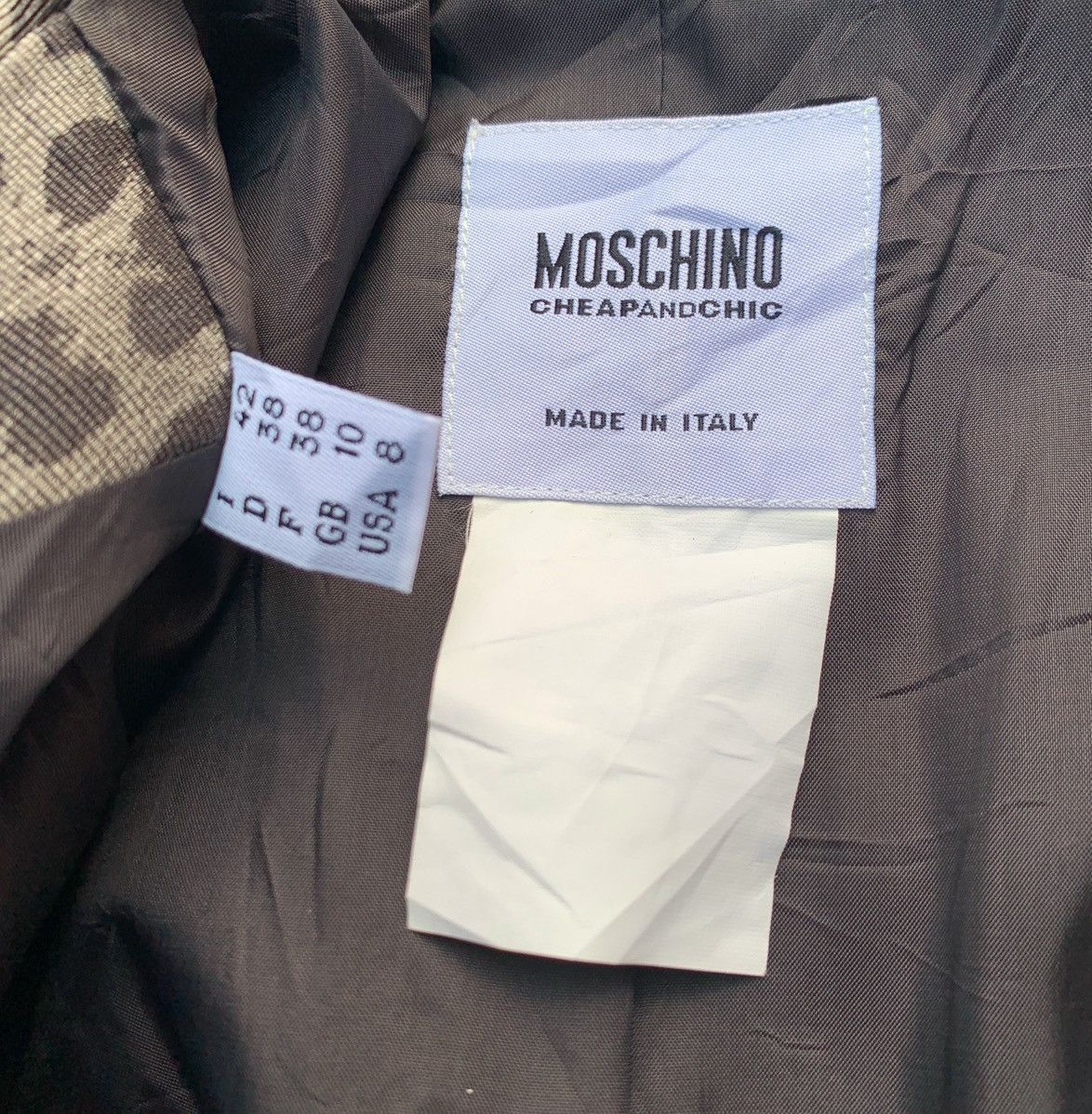 Moschino MOSCHINO CHEAPANDCHIC LEOPARD PRINTED WOMEN JACKET Size XS / US 0-2 / IT 36-38 - 16 Thumbnail