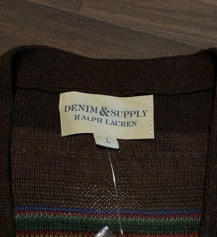 Denim & Supply Ralph Lauren Denim and Supply Ralph Lauren Cardigan Stripe Multi Size US L / EU 52-54 / 3 - 5 Thumbnail