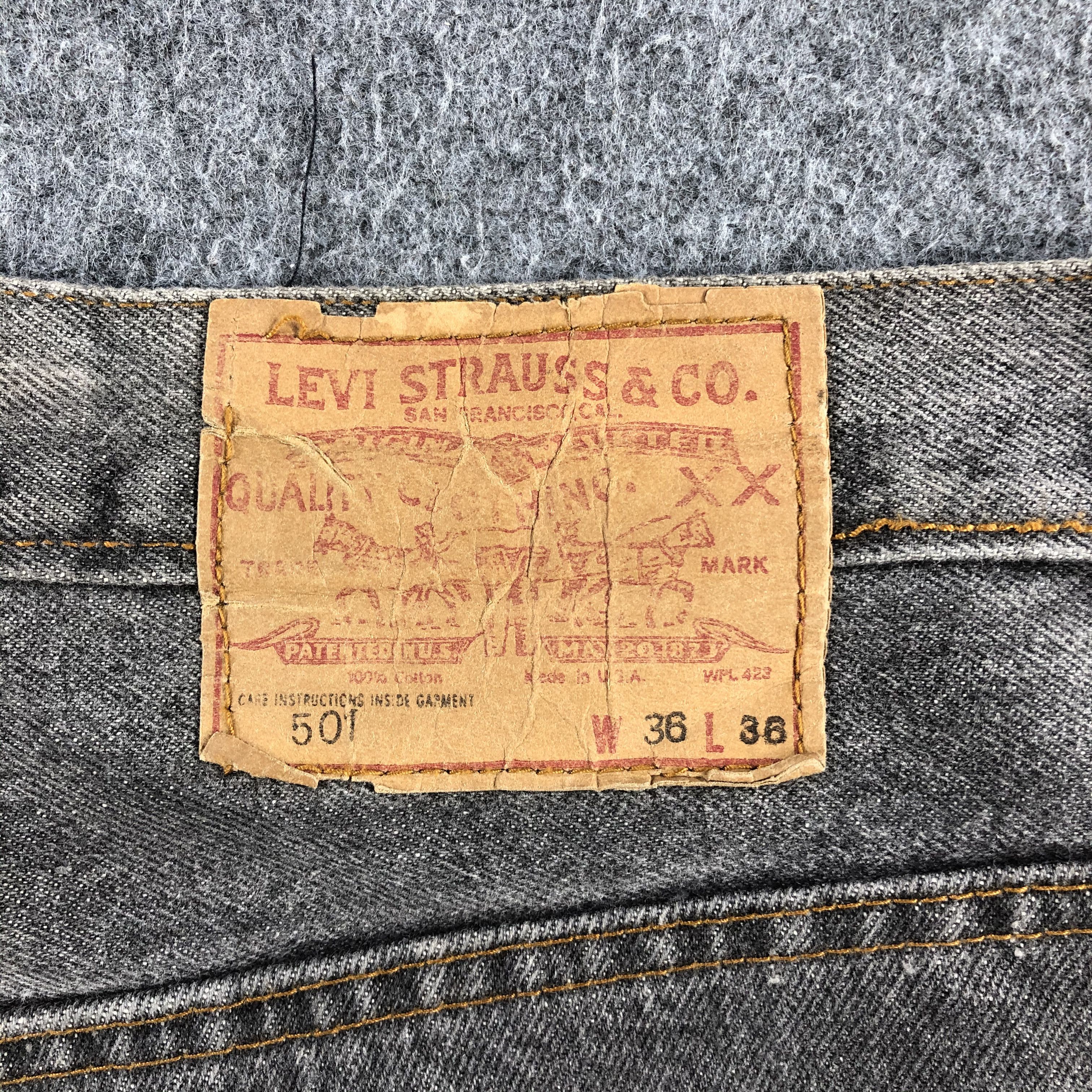 Levi's Vintage 90s Levis 501 Earth Tone Jeans-J1459 Size US 33 - 5 Thumbnail