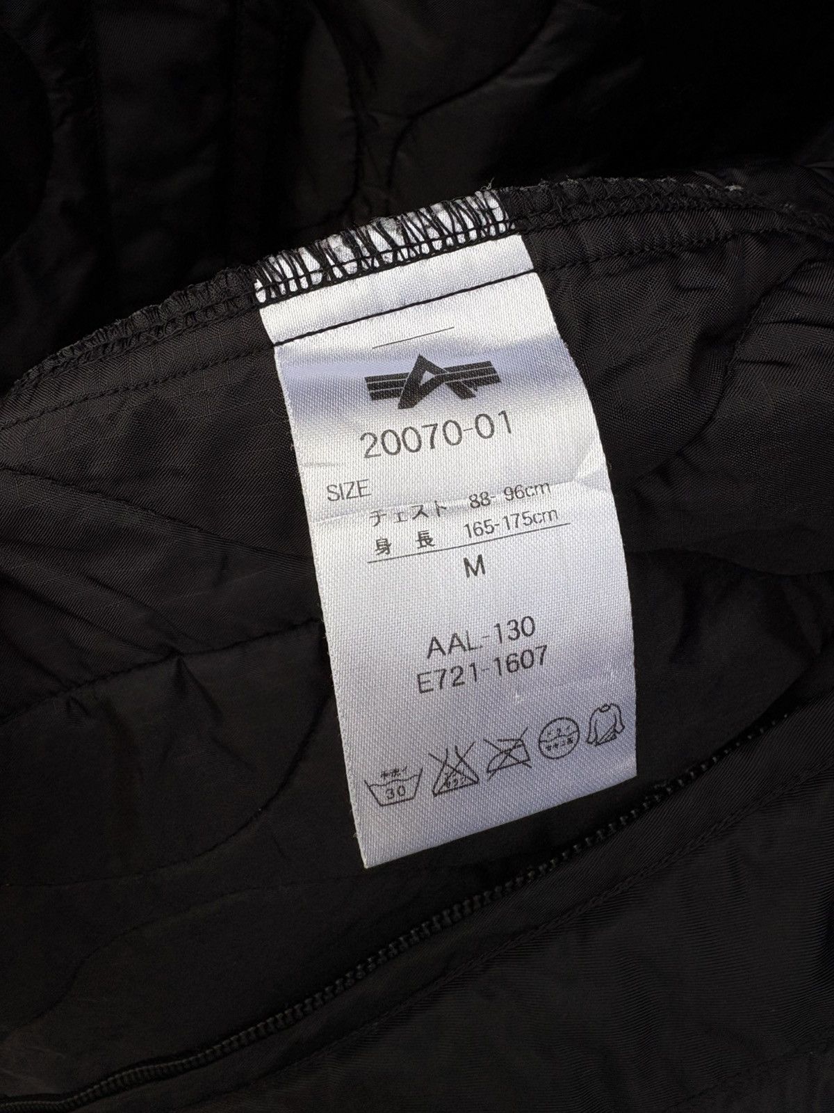 Alpha Industries Alpha Industries Quilted Hoodie Jacket Size US M / EU 48-50 / 2 - 10 Thumbnail