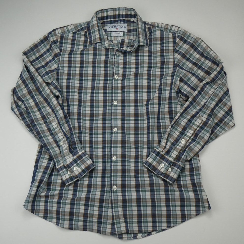 Mizzen+Main NEW men's Mizzen + Main Leeward button-down shirt, Medium Size US M / EU 48-50 / 2 - 1 Thumbnail